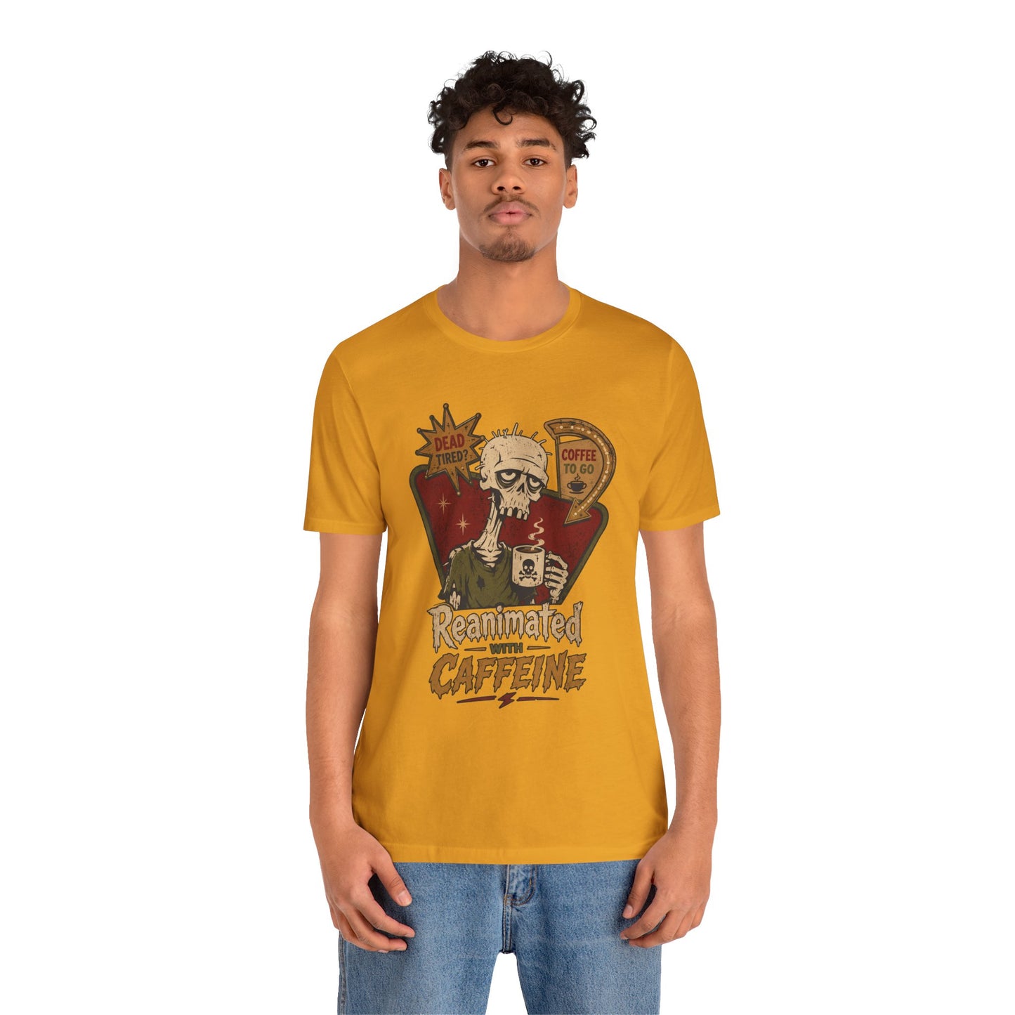 Diner Reanimated With Caffeine t-shirt