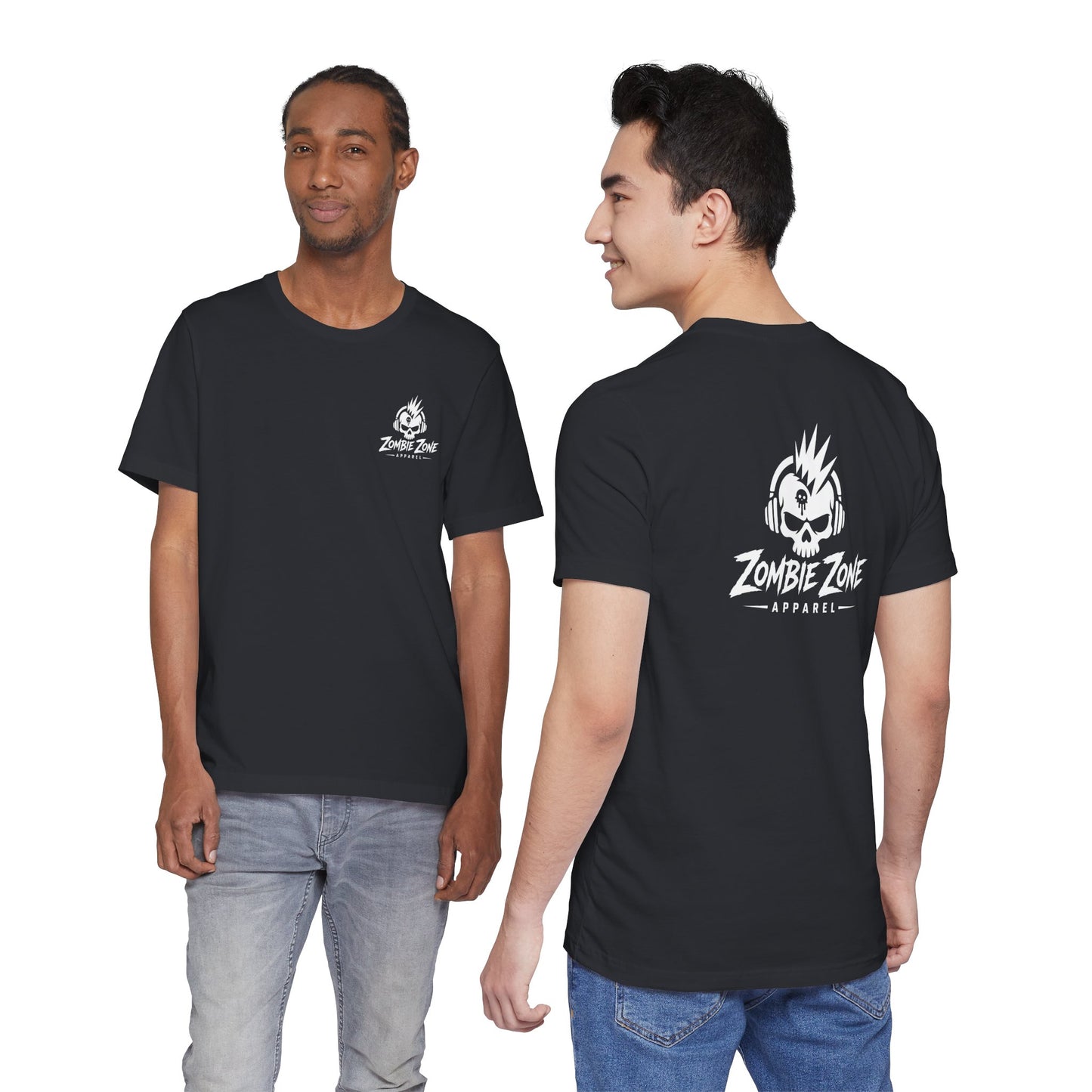 Zombie Zone Apparel Logo - Front & Back T-shirt