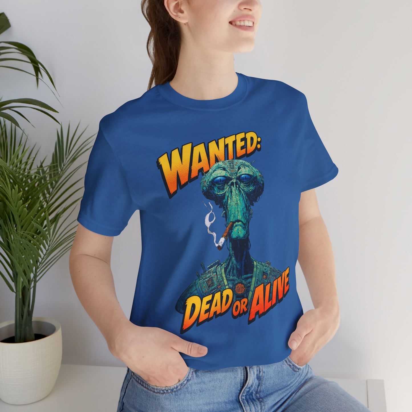 Wanted Alien Tee Shirt