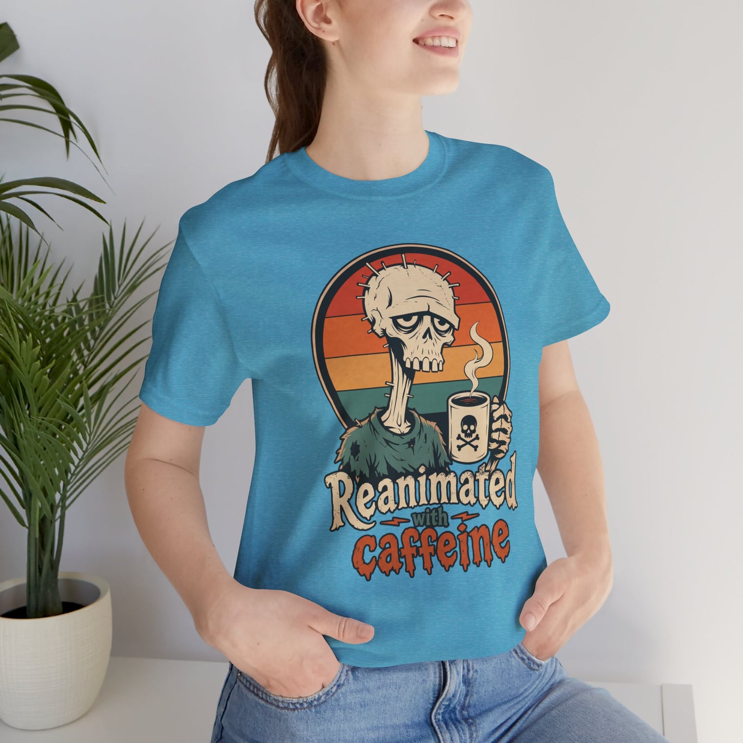Retro Reanimated With Caffeine Zombie