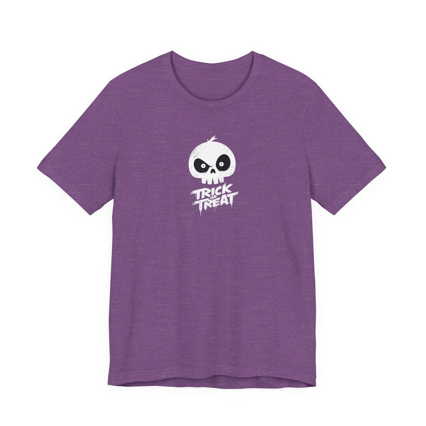 Skull Pumpkin Trick or Treat Tee | Halloween Shirt