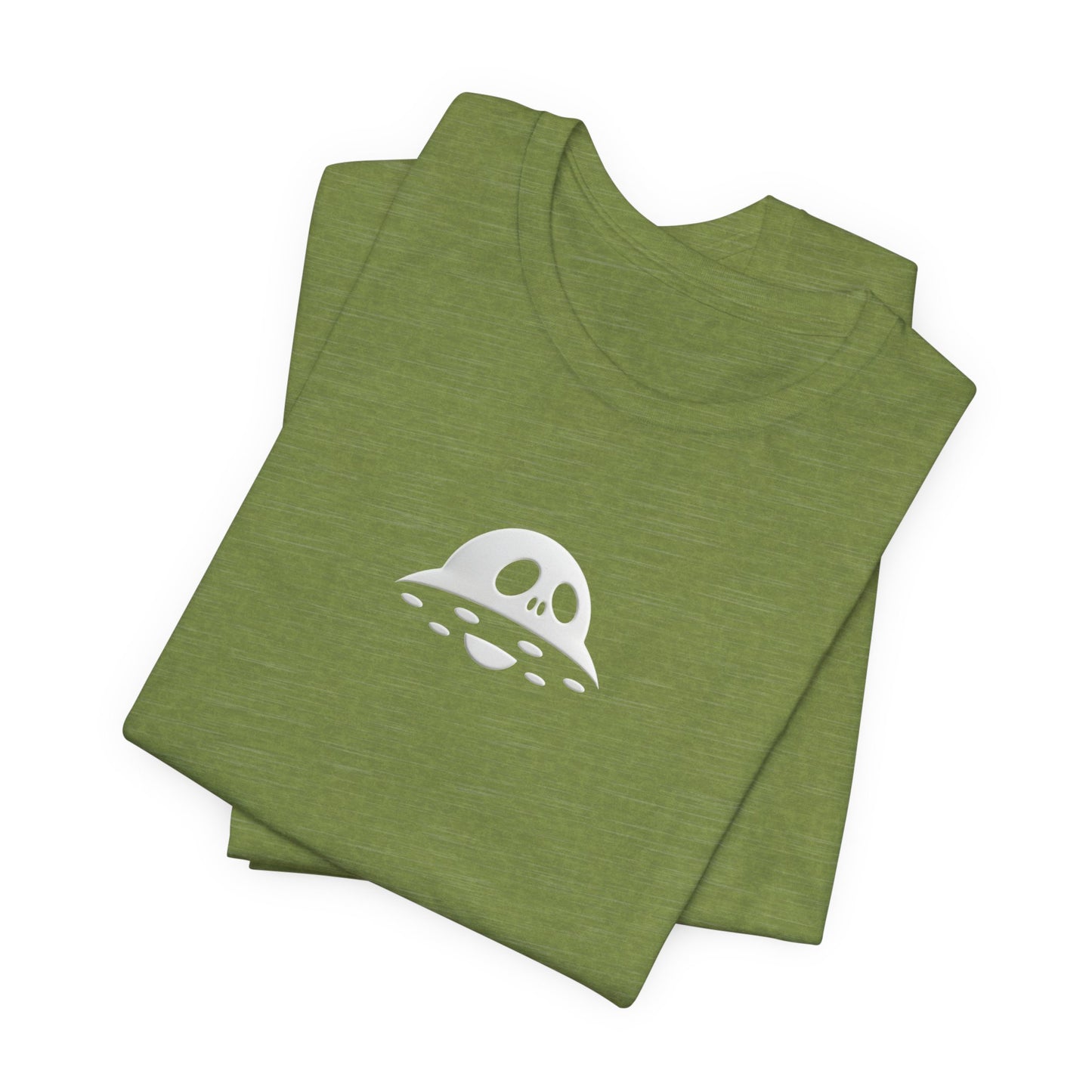 UFO Skull illustration Tee shirt