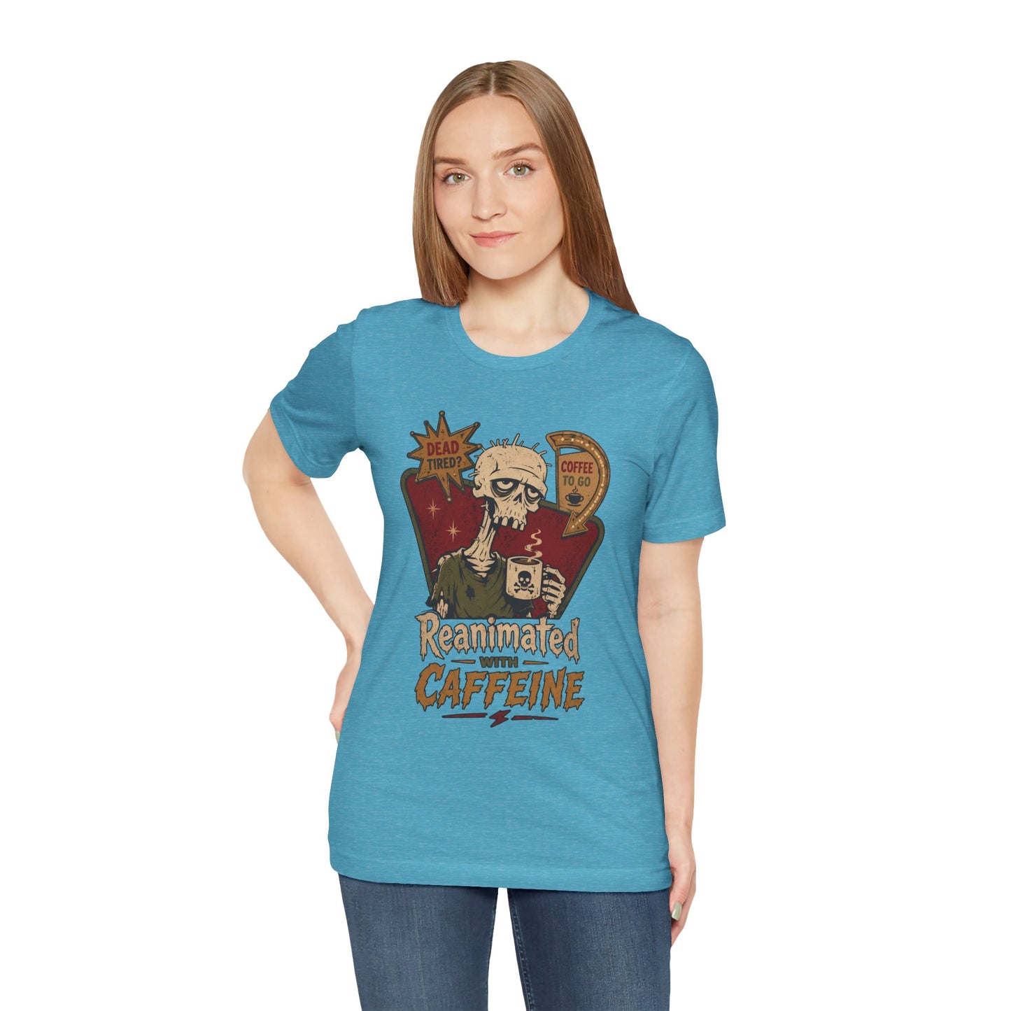 Diner Reanimated With Caffeine t-shirt
