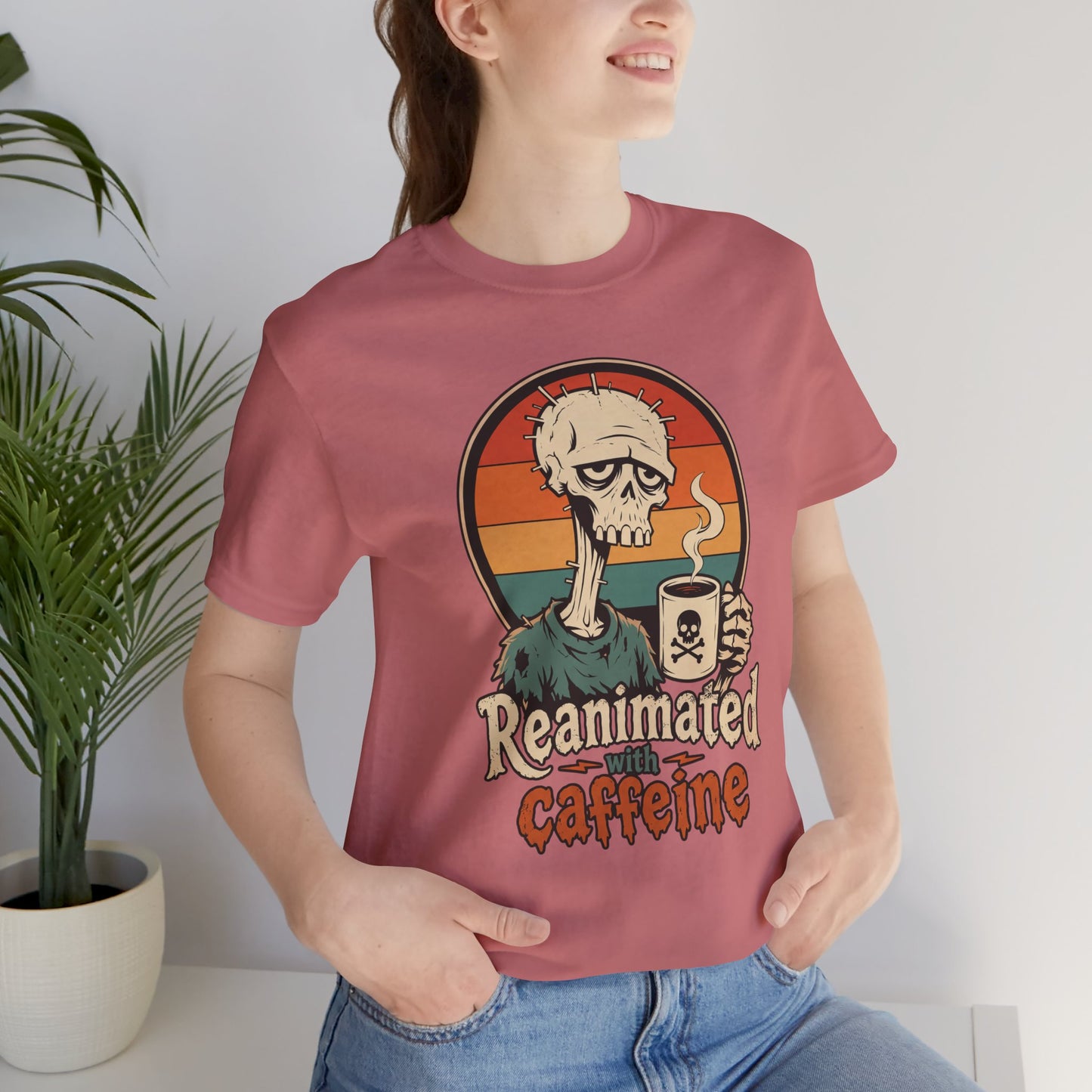 Retro Reanimated With Caffeine Zombie