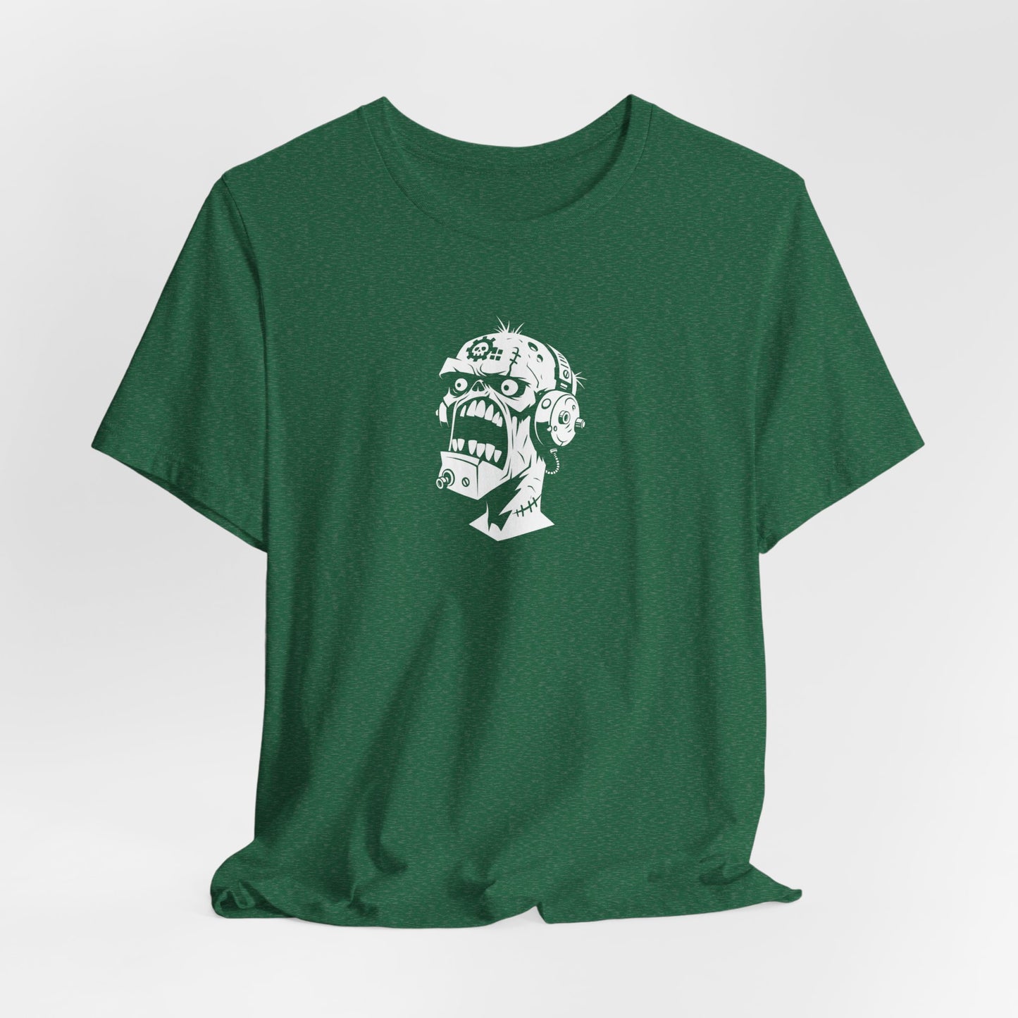 Zombie Head Illustration T-Shirt