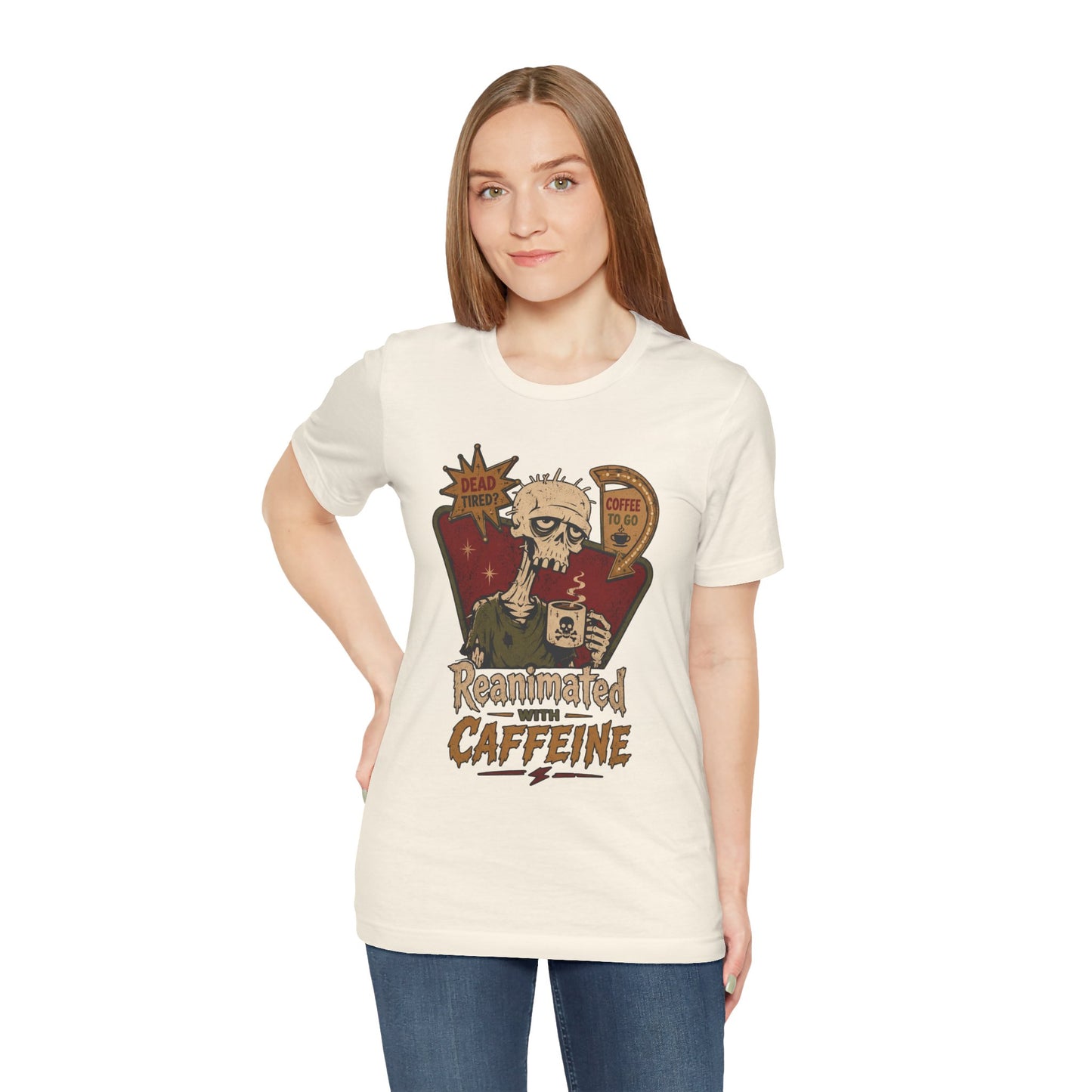 Diner Reanimated With Caffeine t-shirt