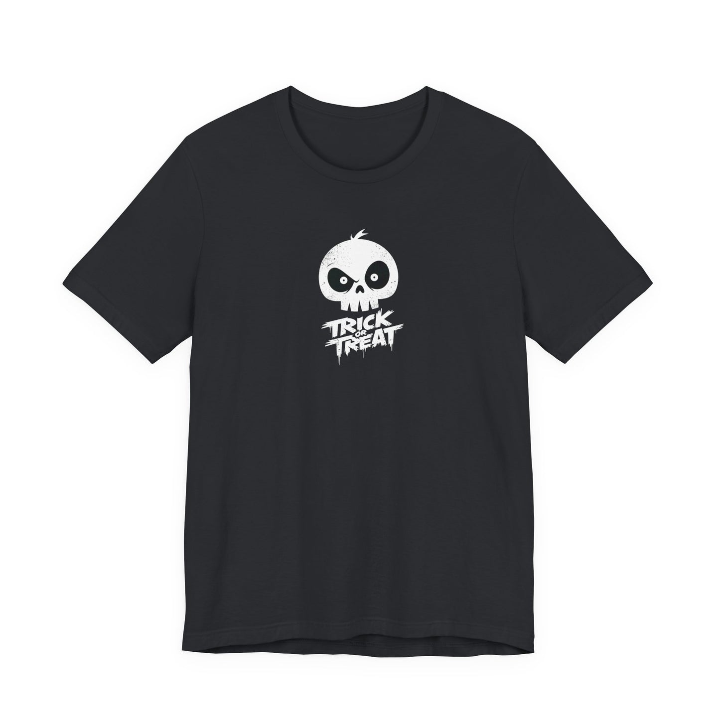 Skull Pumpkin Trick or Treat Tee | Halloween Shirt