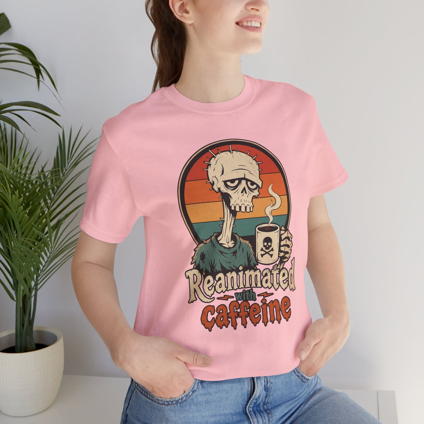 Retro Reanimated With Caffeine Zombie
