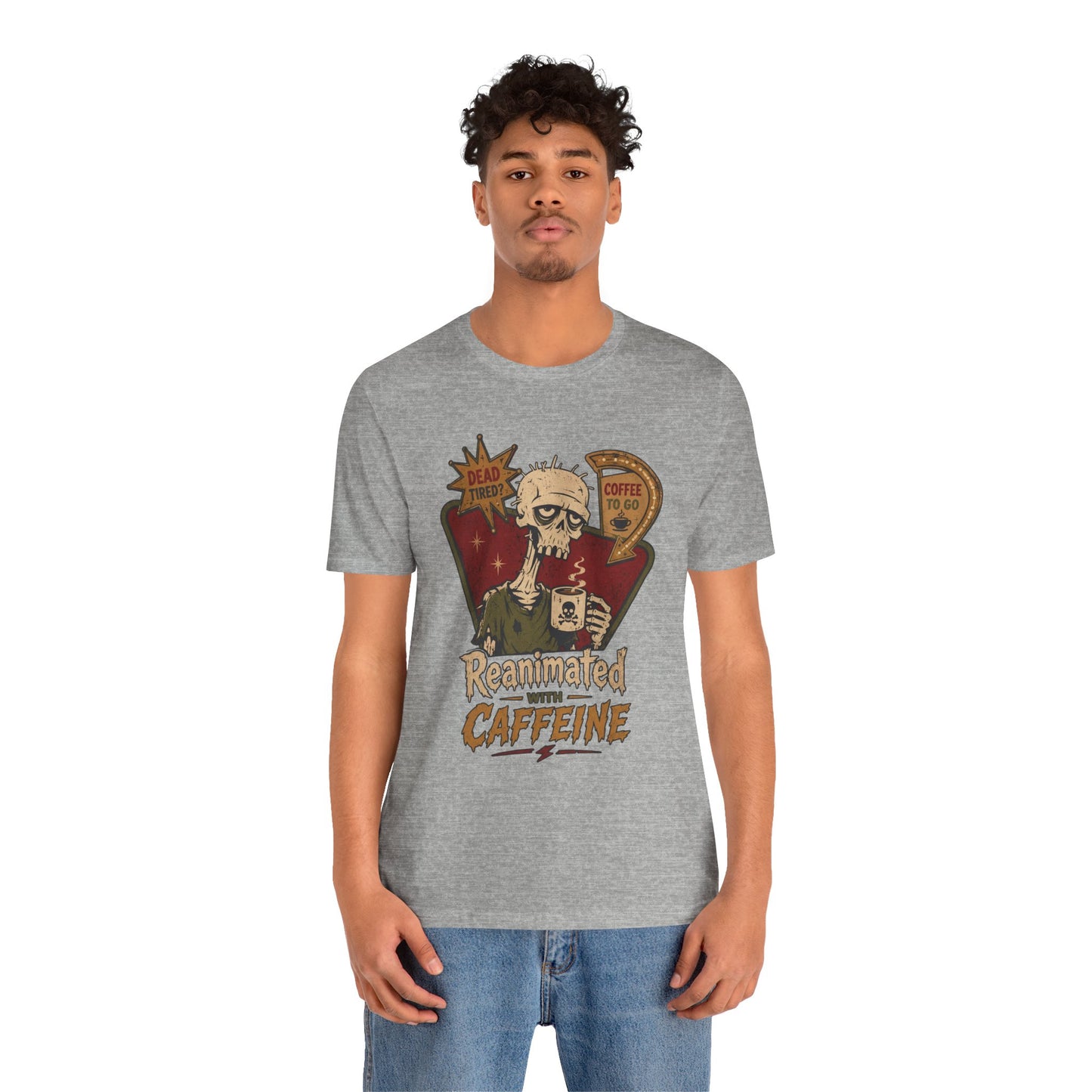 Diner Reanimated With Caffeine t-shirt
