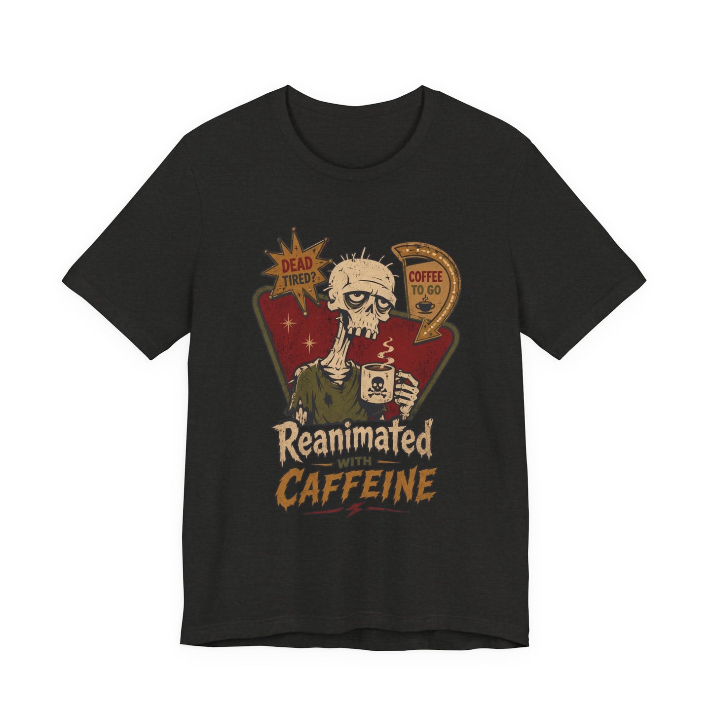 Diner Reanimated With Caffeine t-shirt