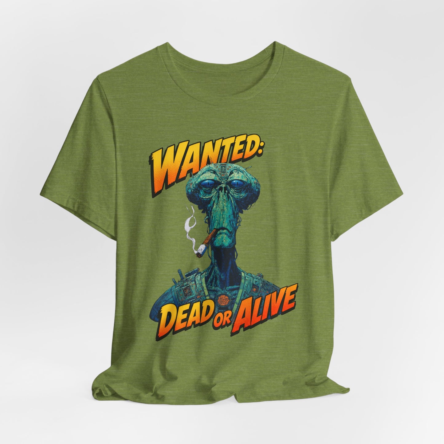 Wanted Alien Tee Shirt