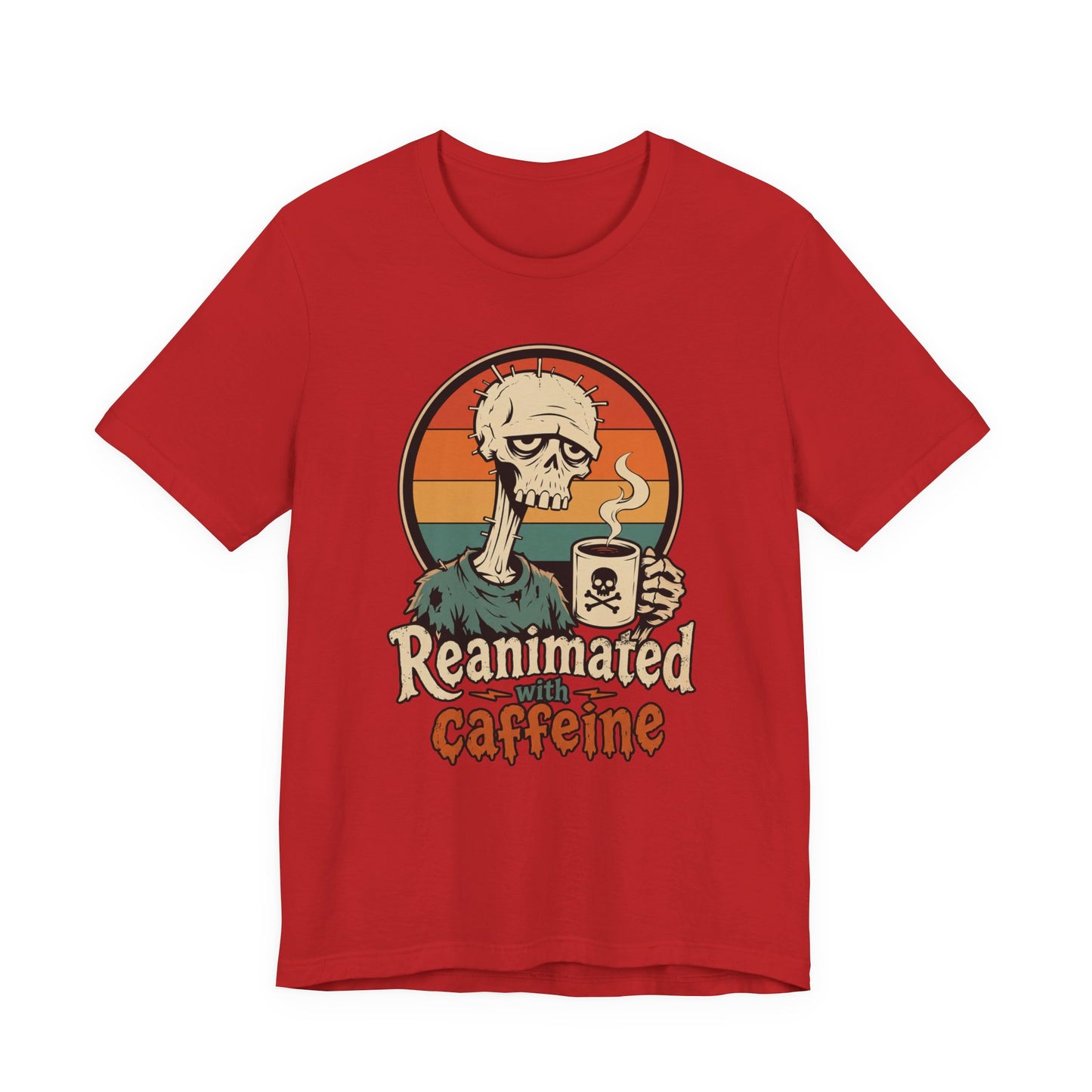 Retro Reanimated With Caffeine Zombie