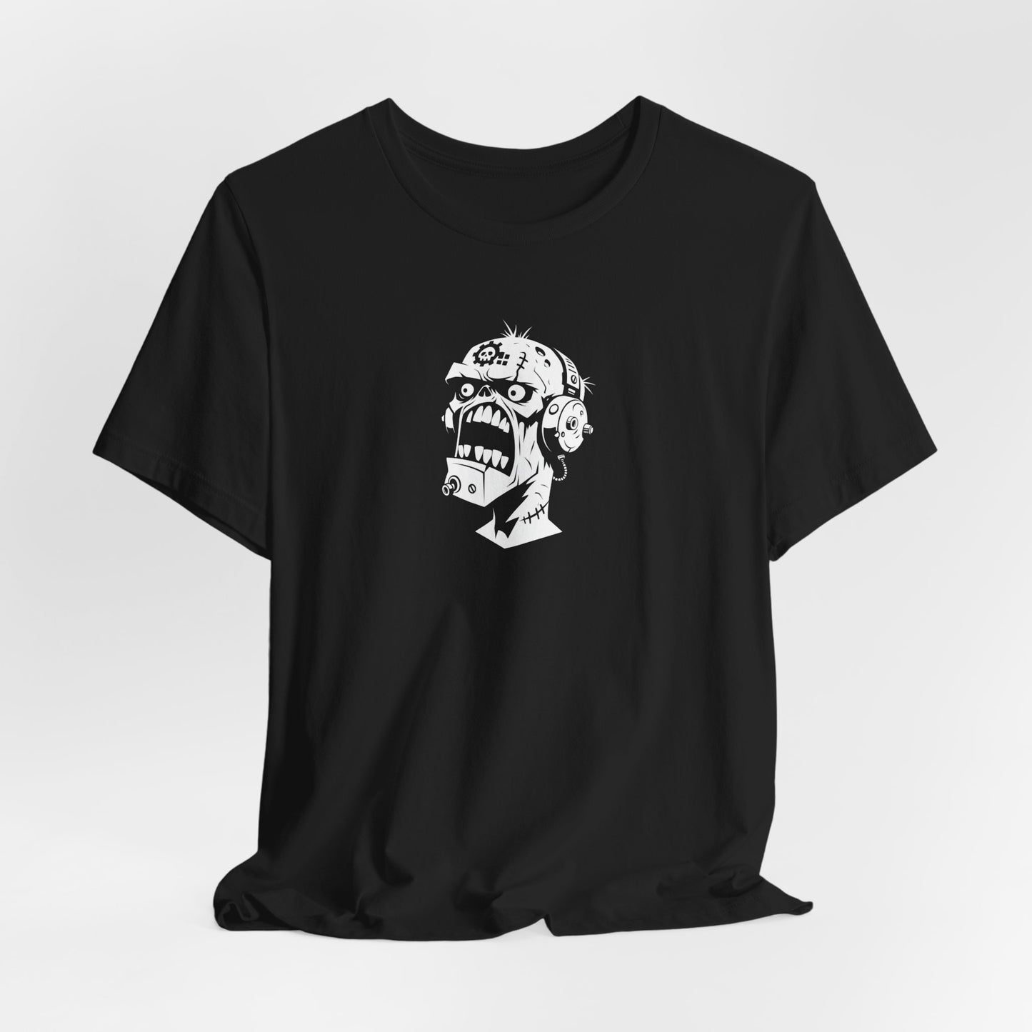 Zombie Head Illustration T-Shirt
