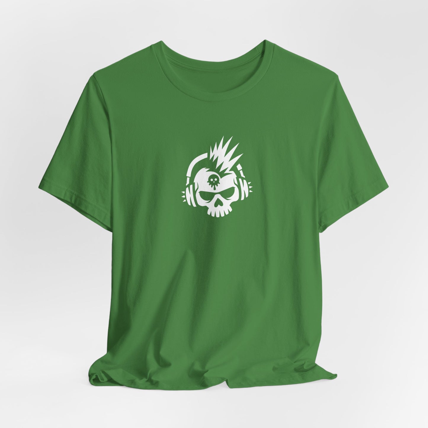 Punk Skull with Headphones Tee Shirt