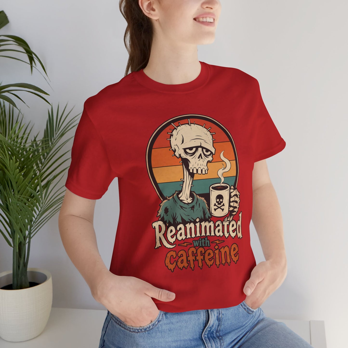 Retro Reanimated With Caffeine Zombie