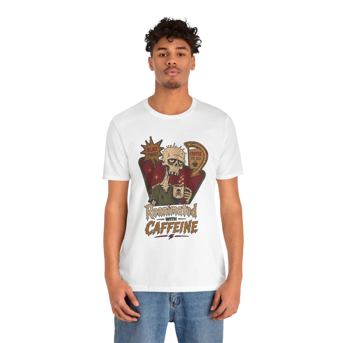 Diner Reanimated With Caffeine t-shirt