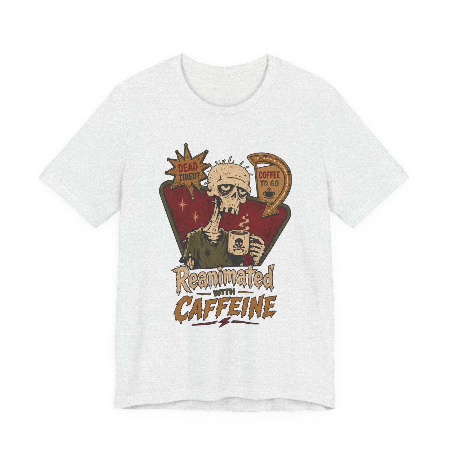 Diner Reanimated With Caffeine t-shirt
