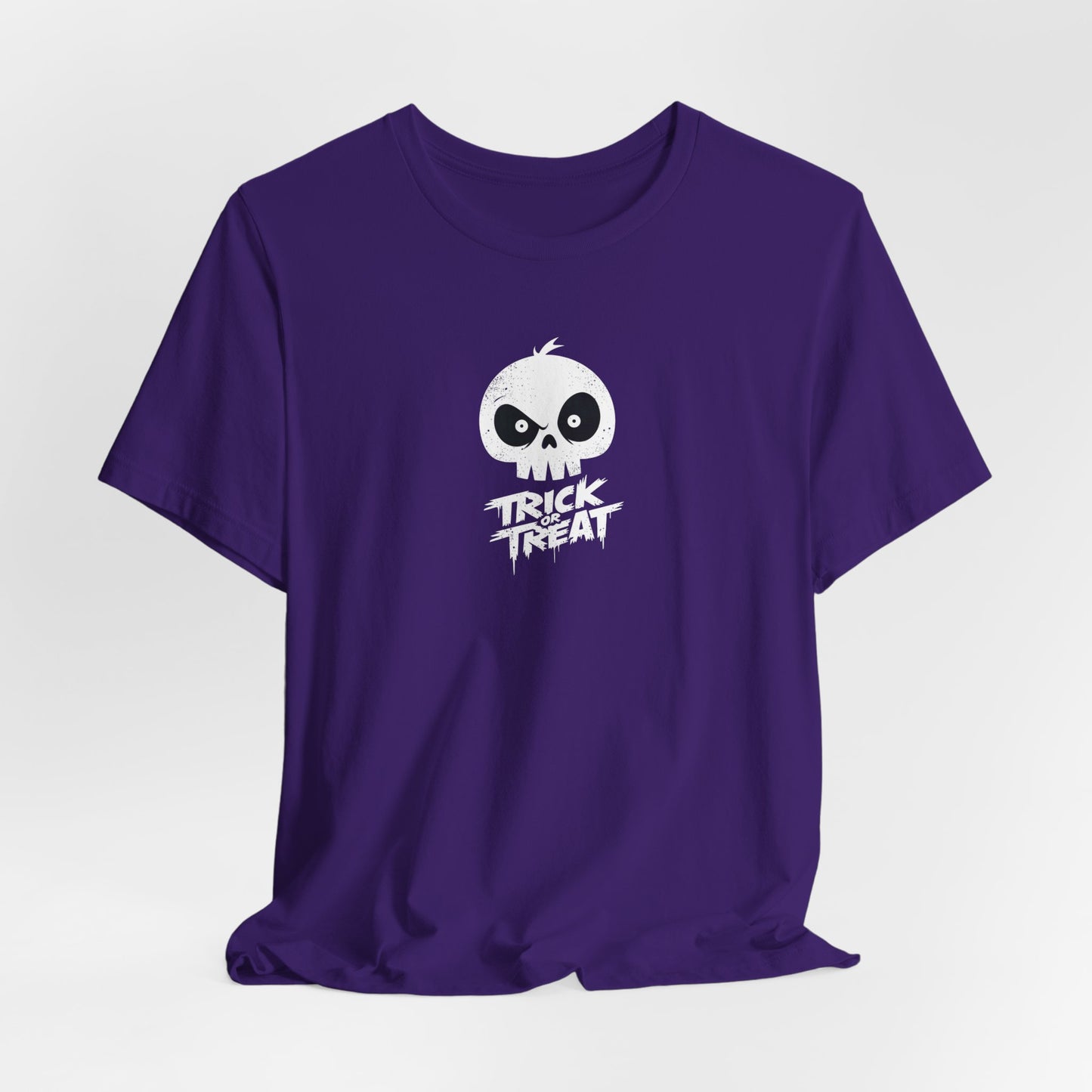 Skull Pumpkin Trick or Treat Tee | Halloween Shirt