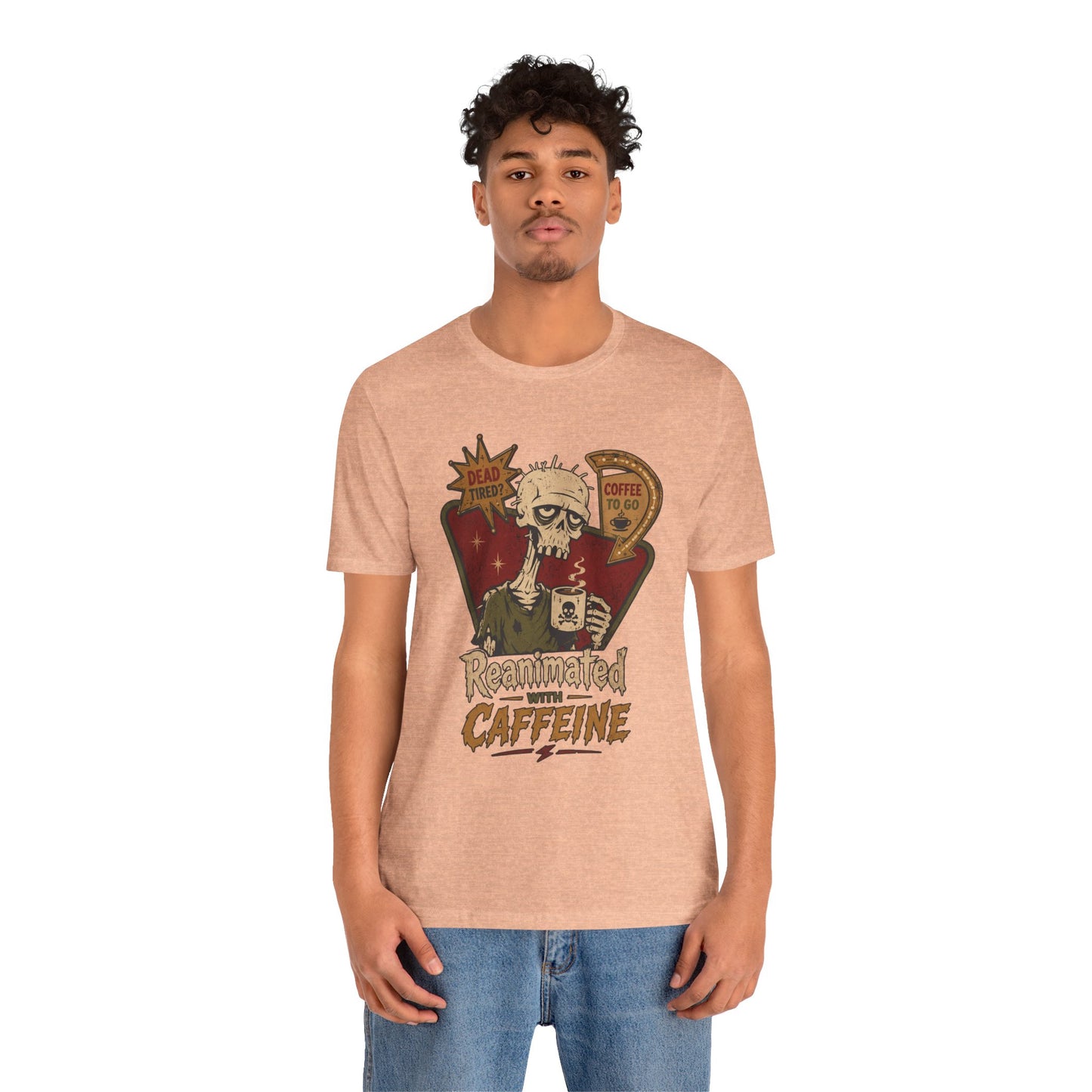 Diner Reanimated With Caffeine t-shirt