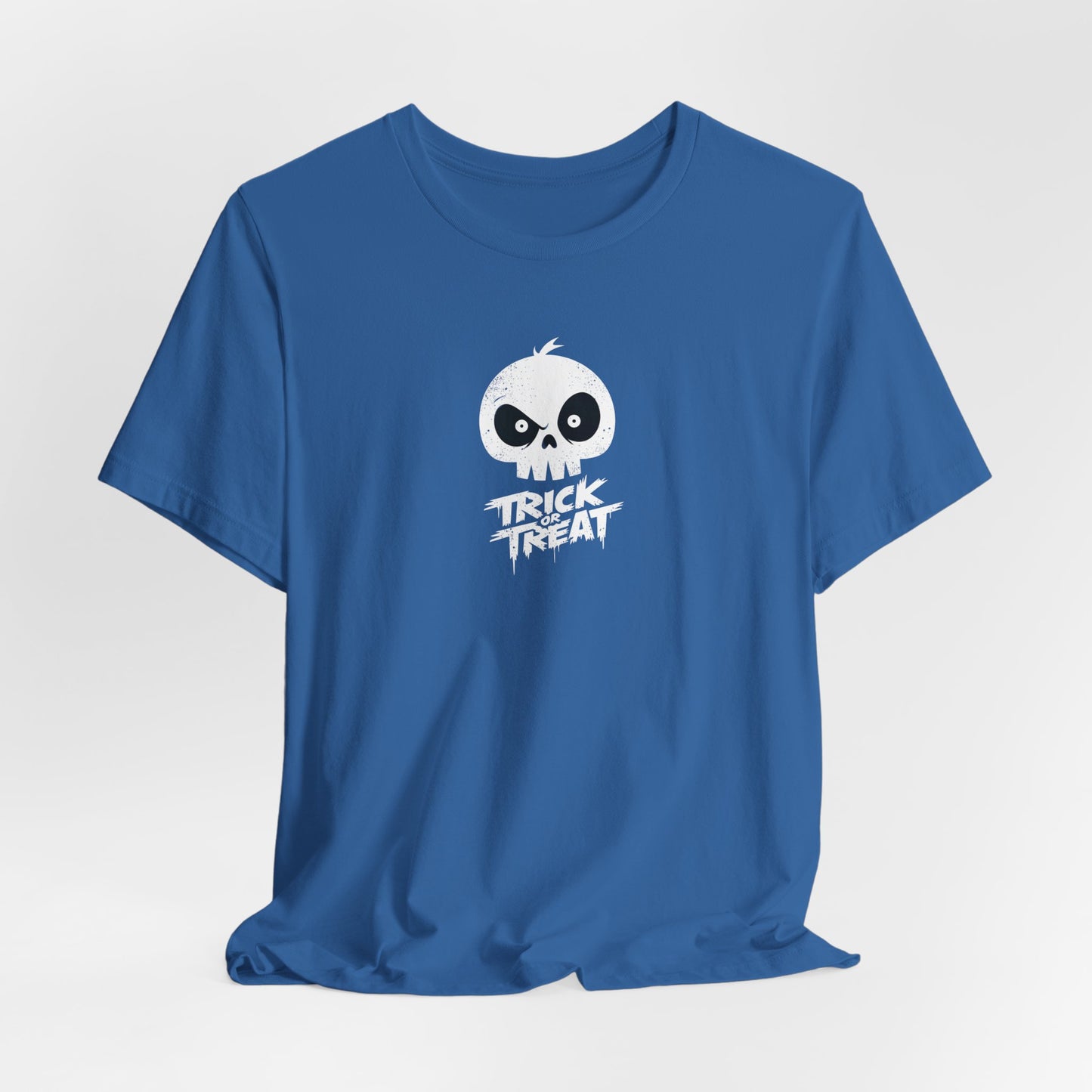 Skull Pumpkin Trick or Treat Tee | Halloween Shirt