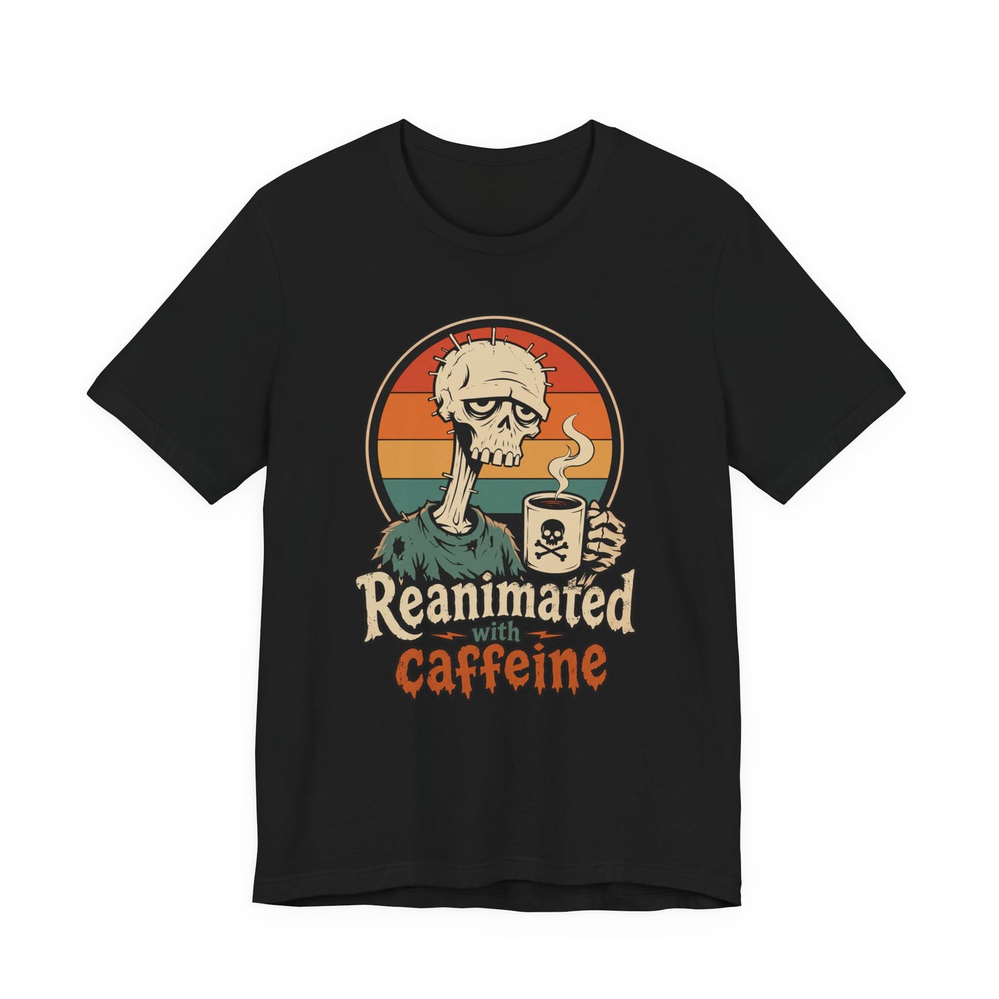 Retro Reanimated With Caffeine Zombie