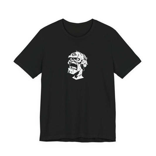 Zombie Head Illustration T-Shirt