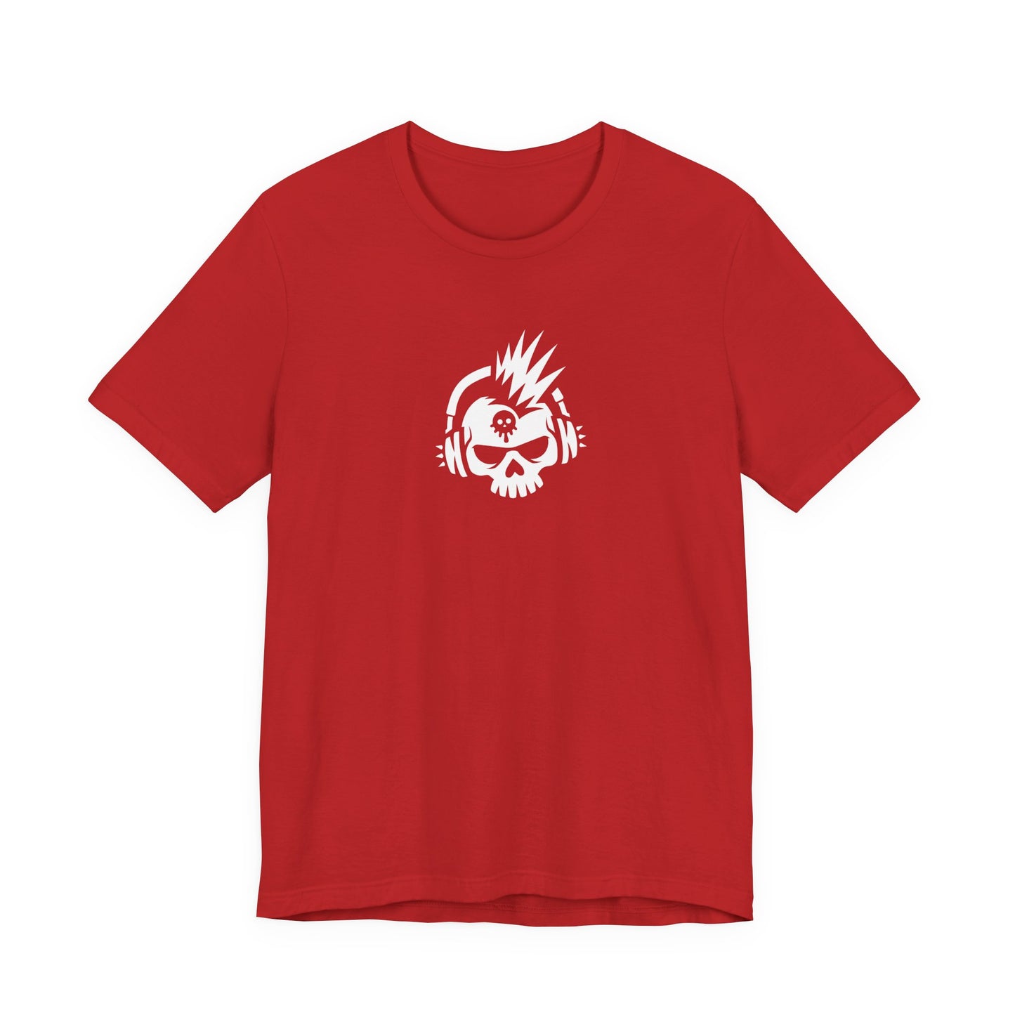 Punk Skull with Headphones Tee Shirt