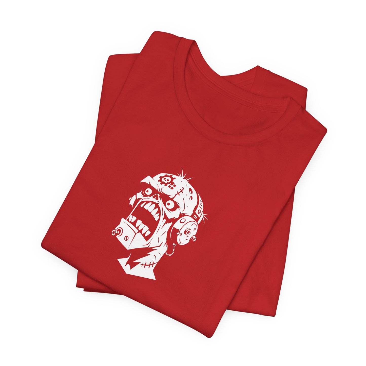 Zombie Head Illustration T-Shirt
