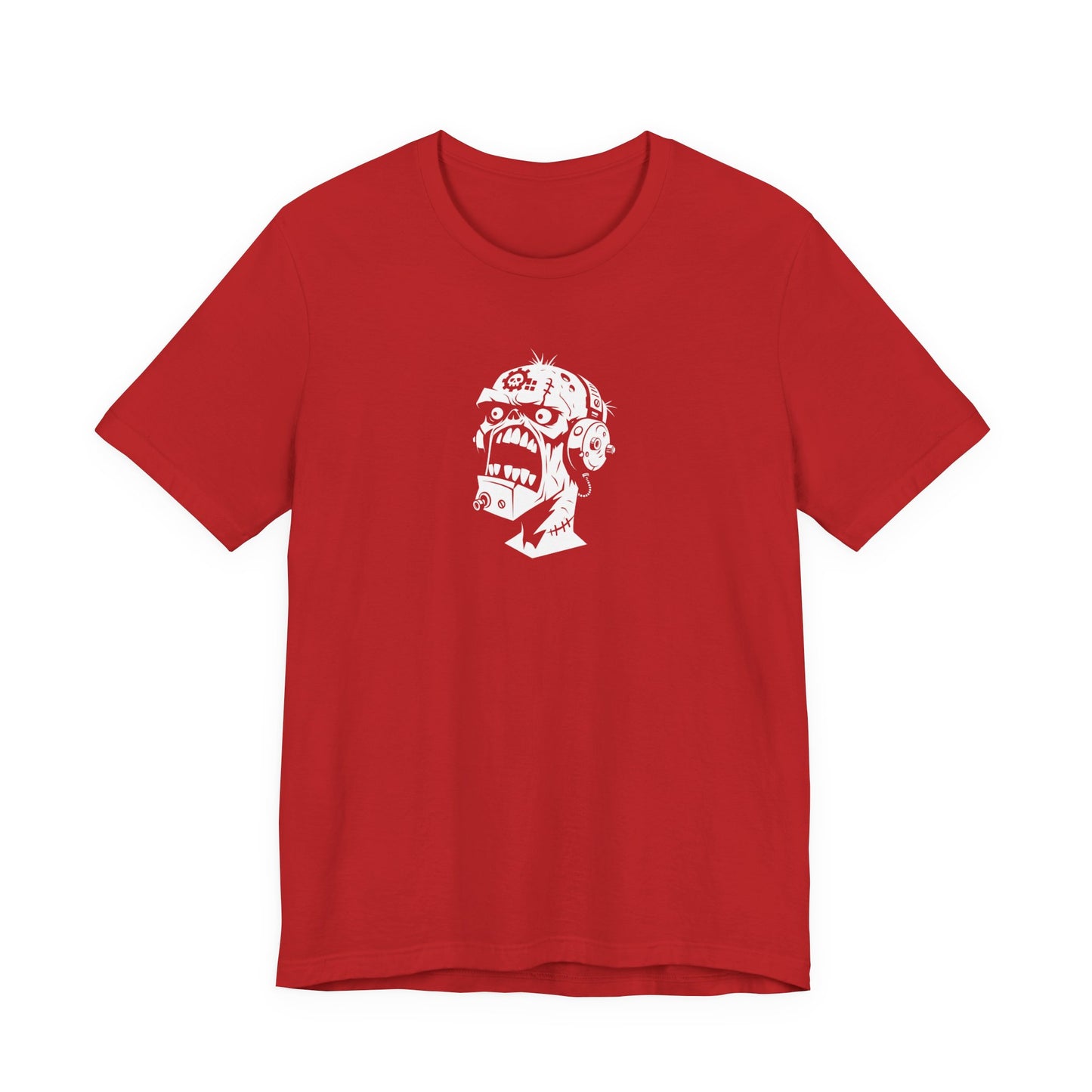 Zombie Head Illustration T-Shirt