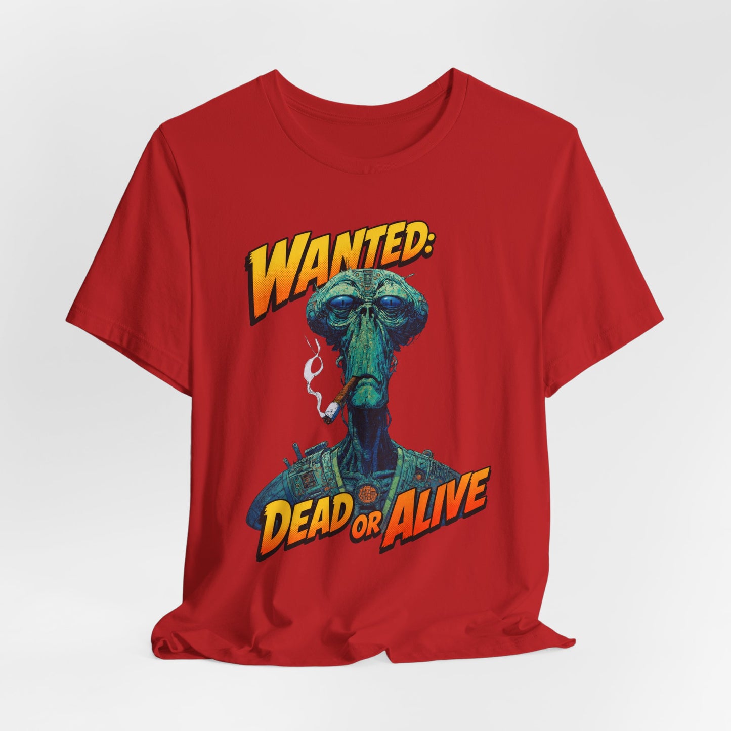 Wanted Alien Tee Shirt