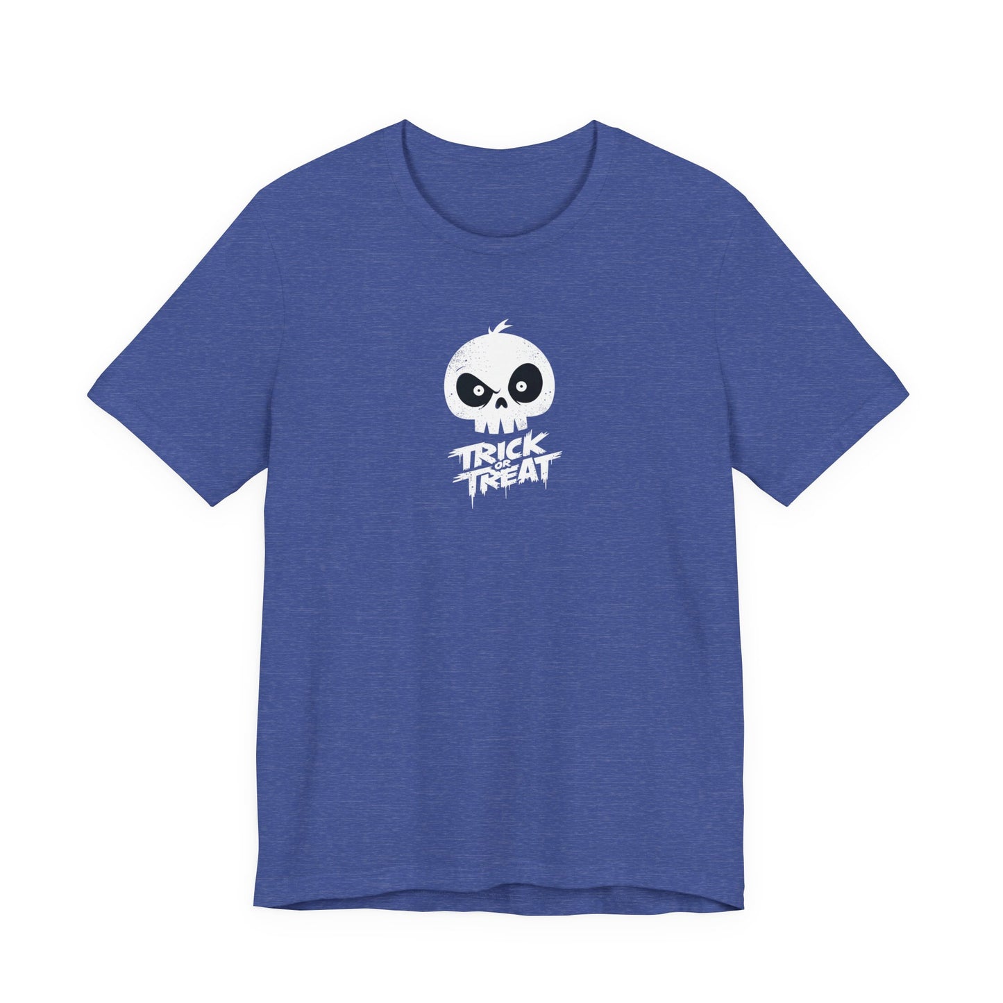 Skull Pumpkin Trick or Treat Tee | Halloween Shirt