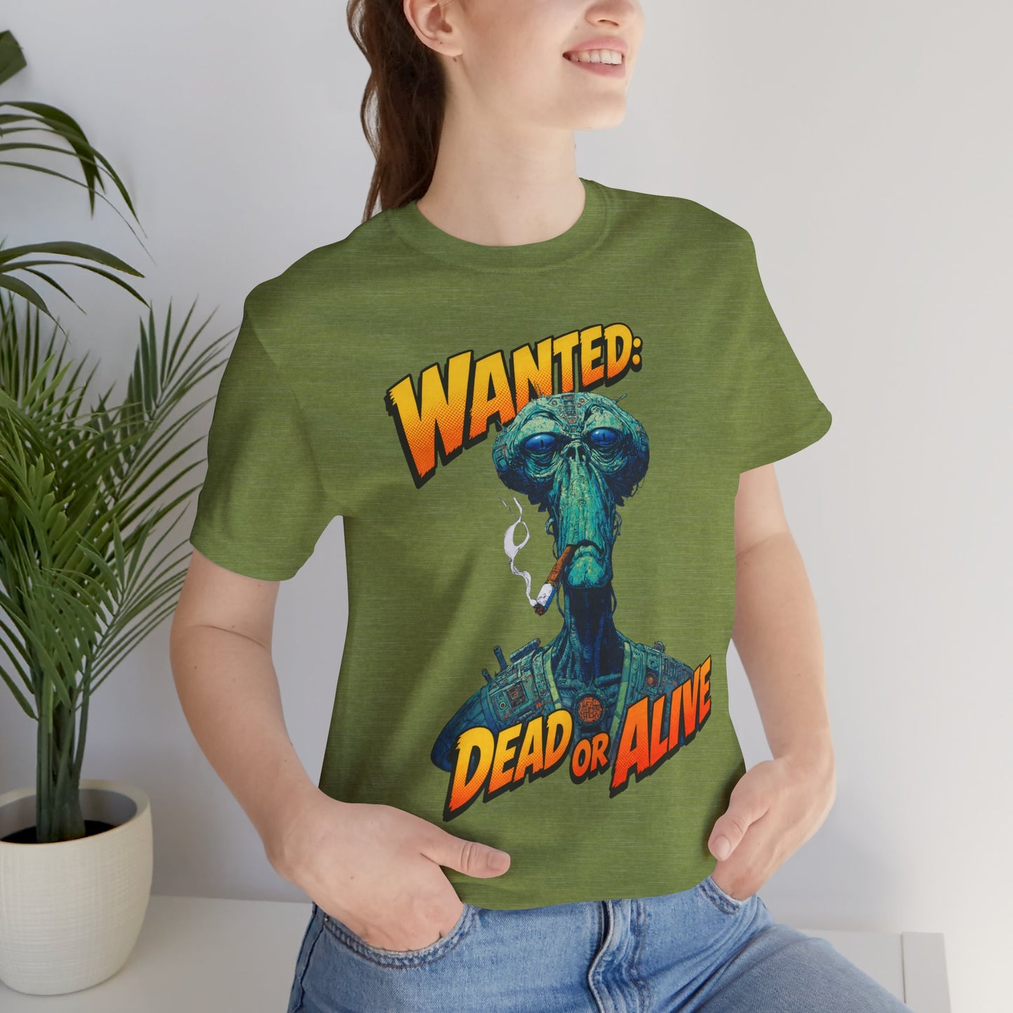 Wanted Alien Tee Shirt