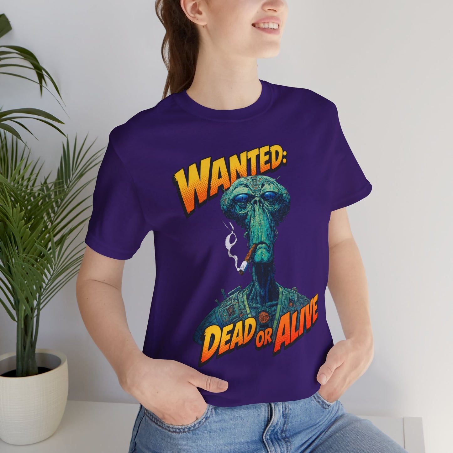 Wanted Alien Tee Shirt