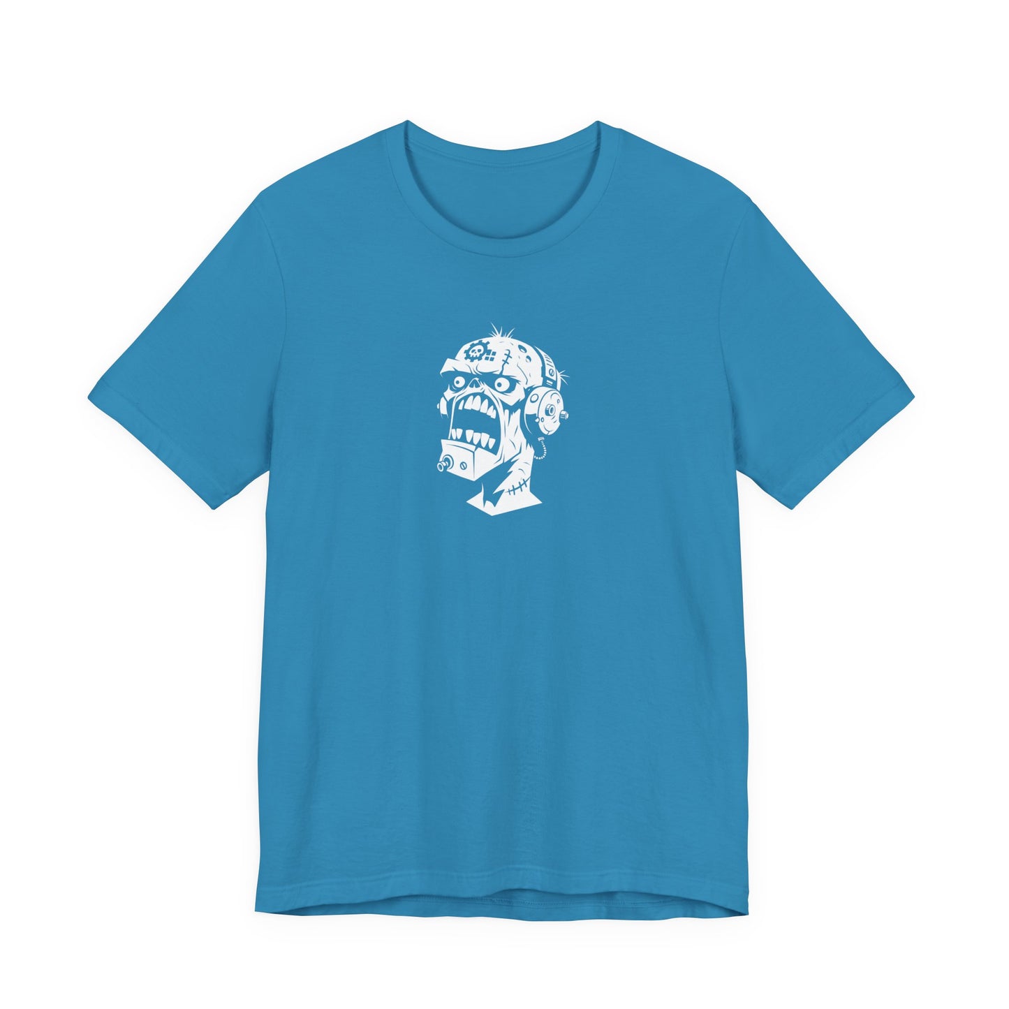 Zombie Head Illustration T-Shirt