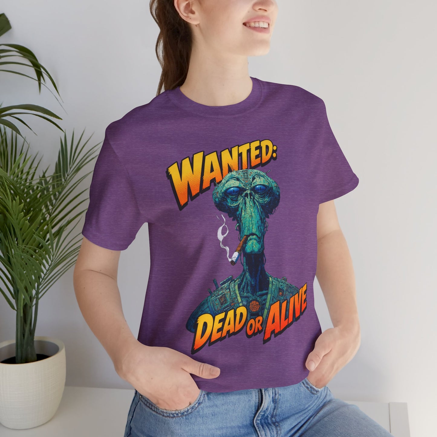 Wanted Alien Tee Shirt
