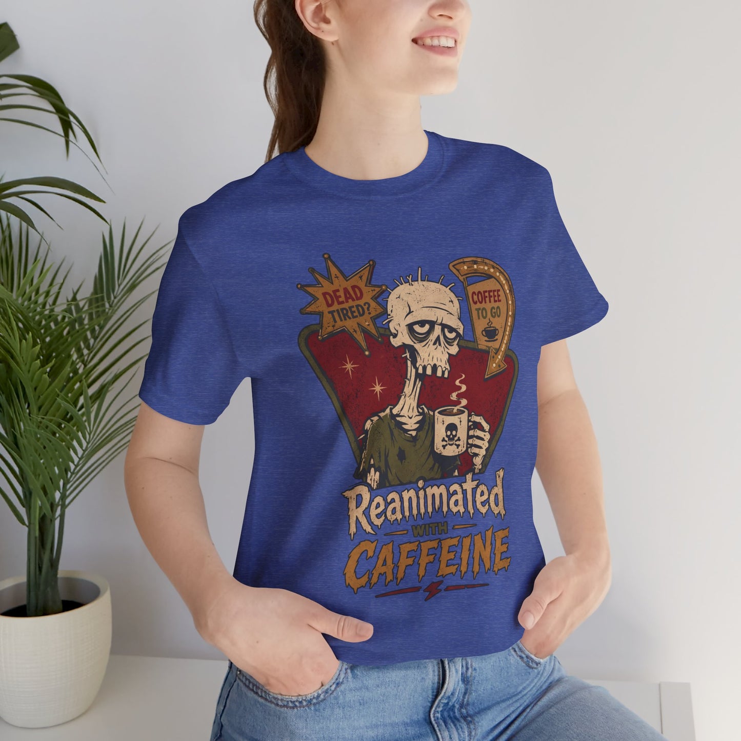 Diner Reanimated With Caffeine t-shirt