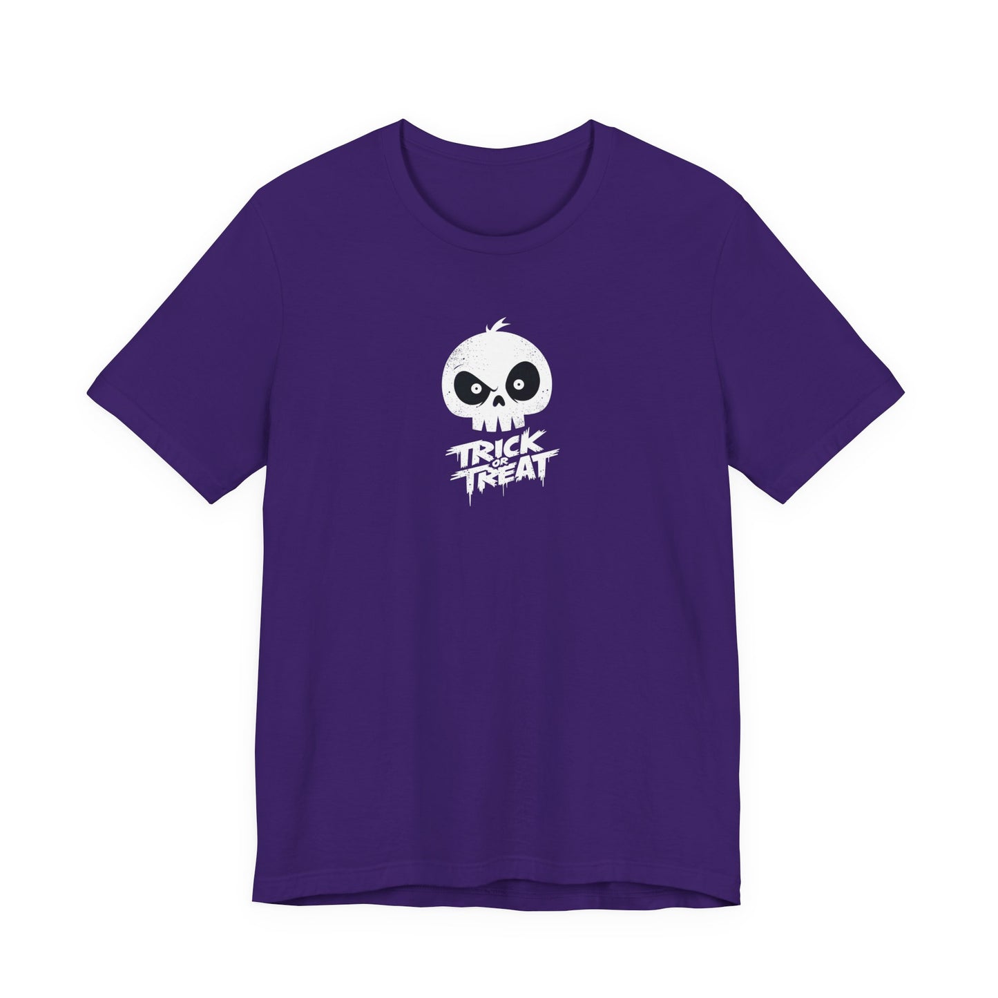 Skull Pumpkin Trick or Treat Tee | Halloween Shirt