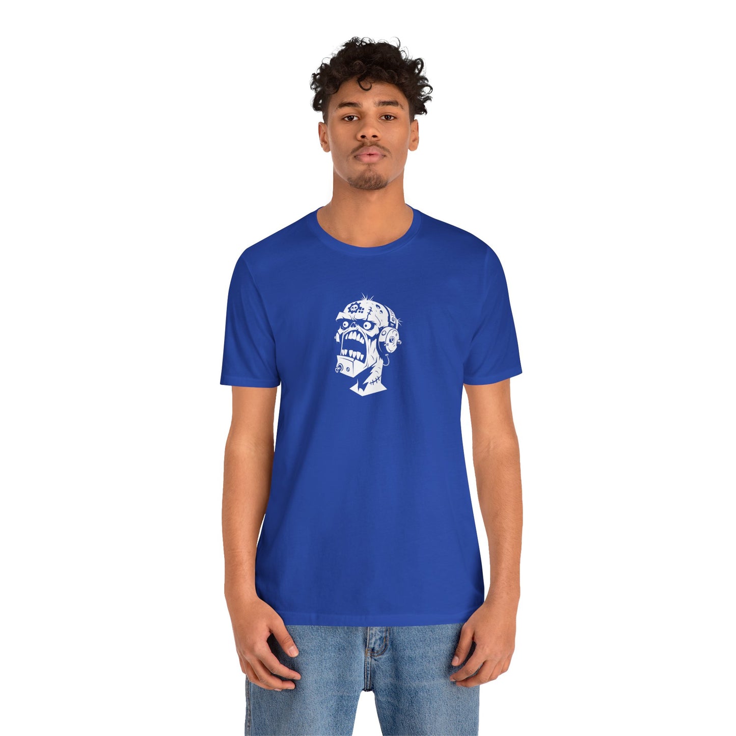 Zombie Head Illustration T-Shirt