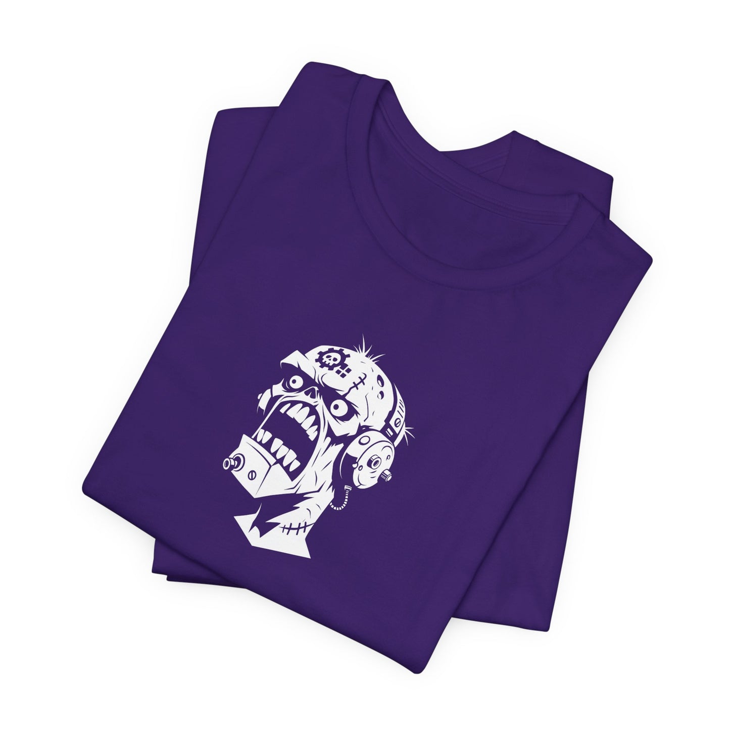Zombie Head Illustration T-Shirt