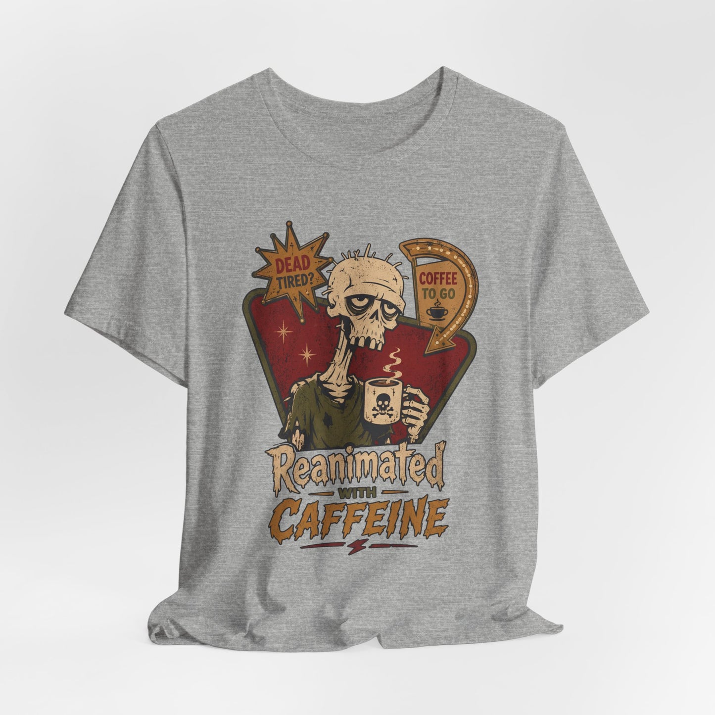 Diner Reanimated With Caffeine t-shirt