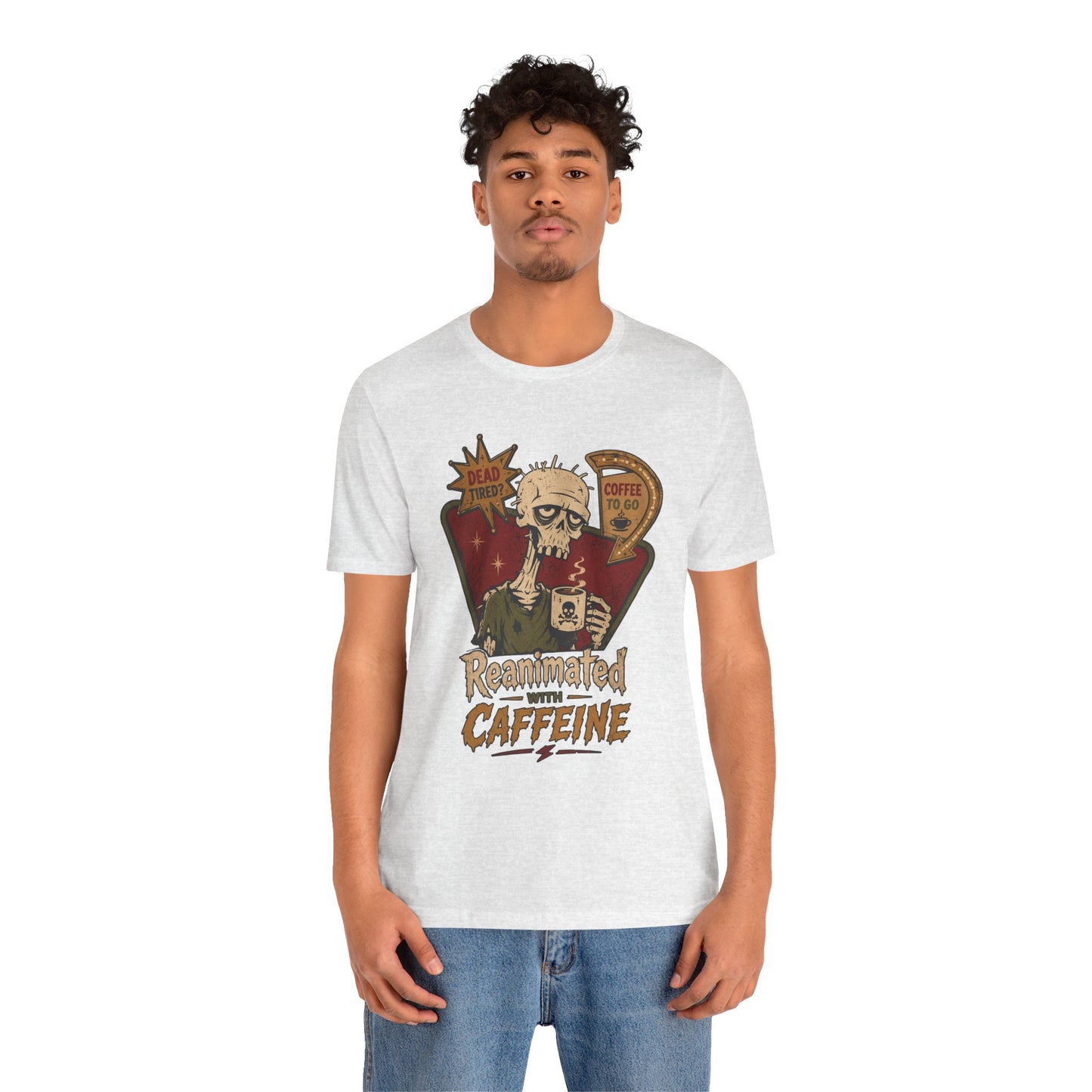 Diner Reanimated With Caffeine t-shirt