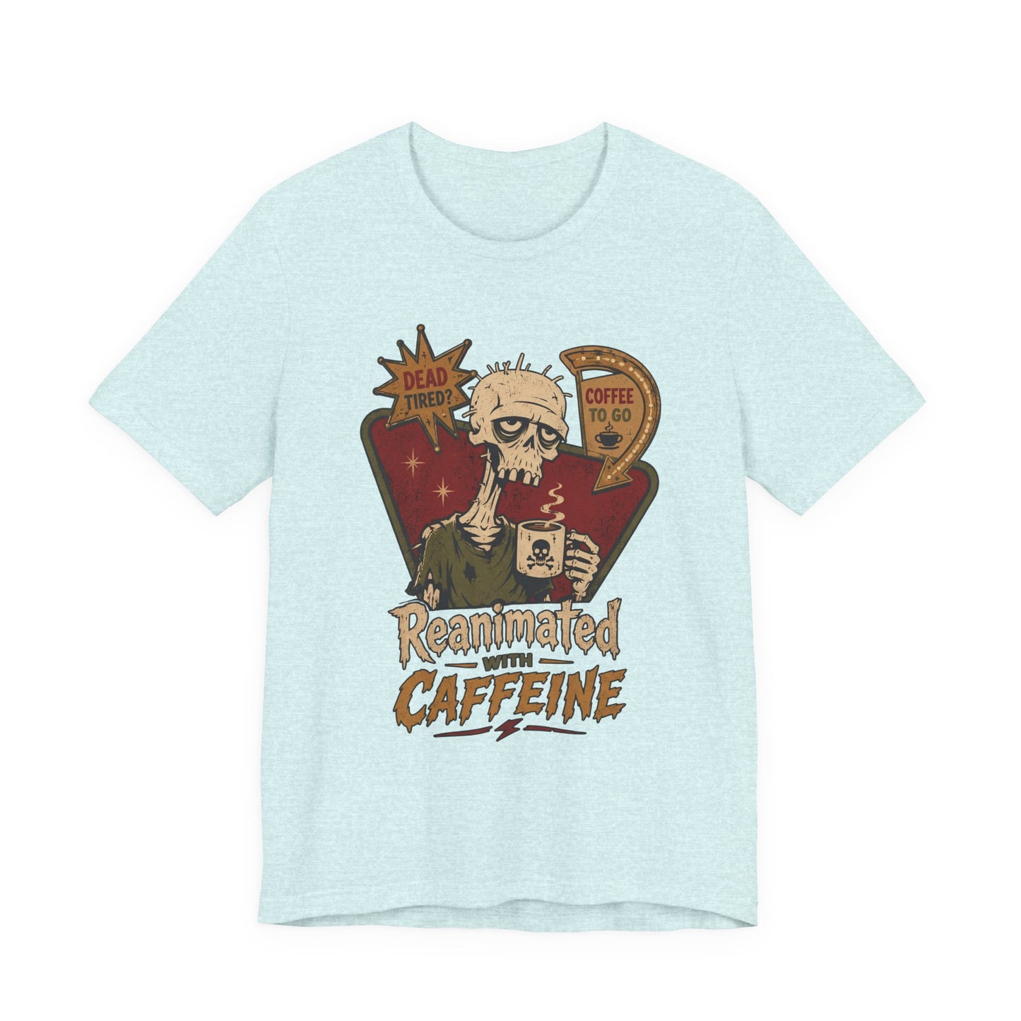 Diner Reanimated With Caffeine t-shirt