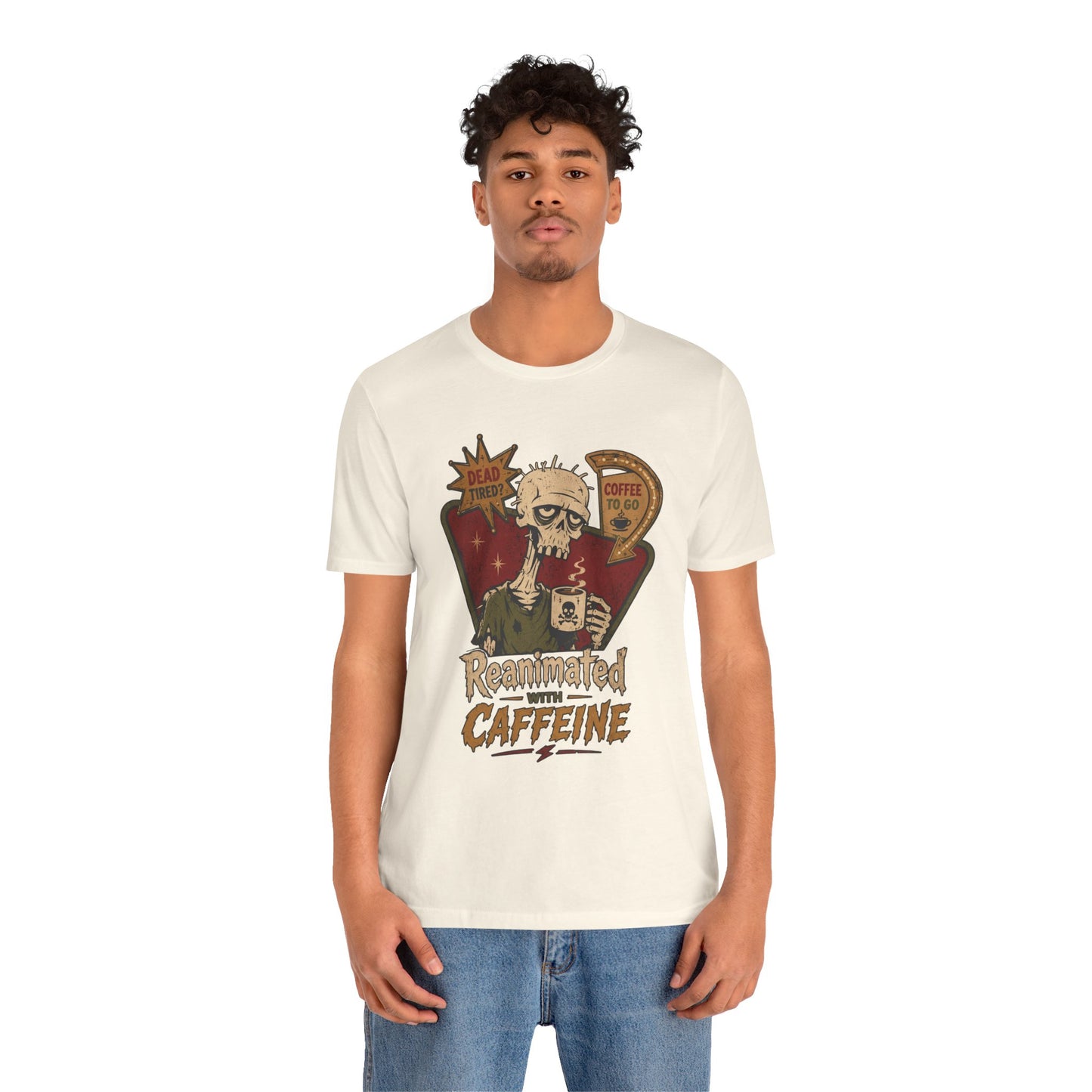 Diner Reanimated With Caffeine t-shirt