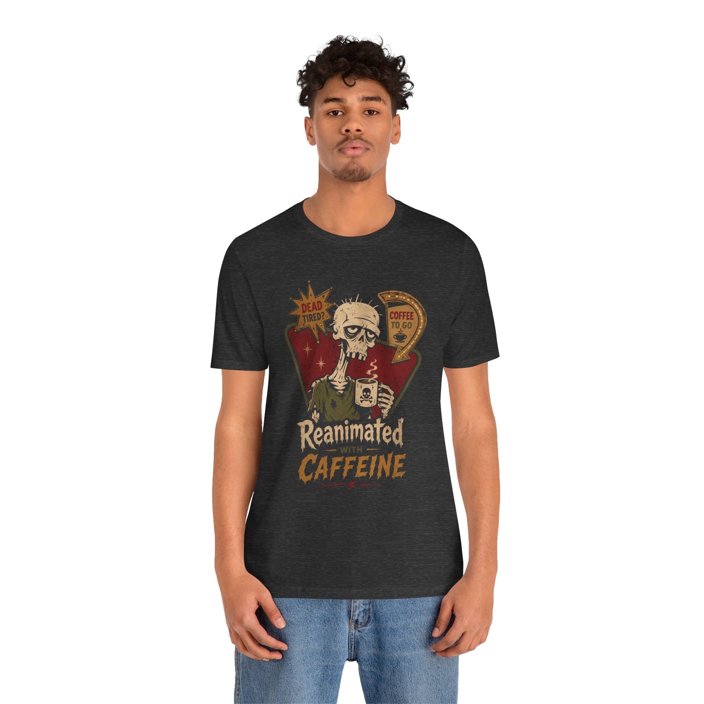 Diner Reanimated With Caffeine t-shirt