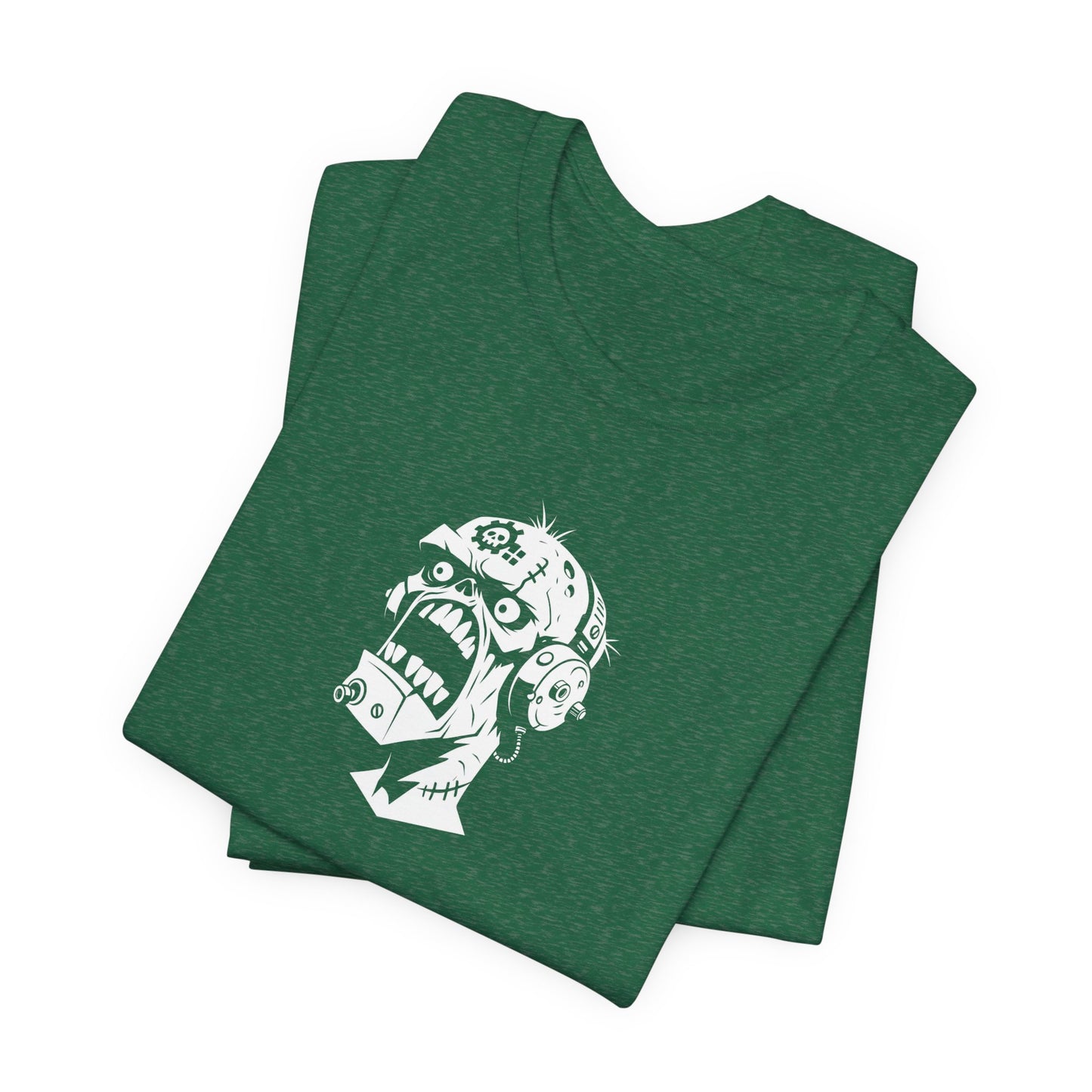 Zombie Head Illustration T-Shirt