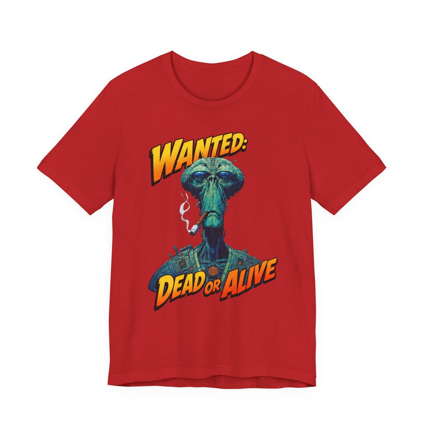 Wanted Alien Tee Shirt