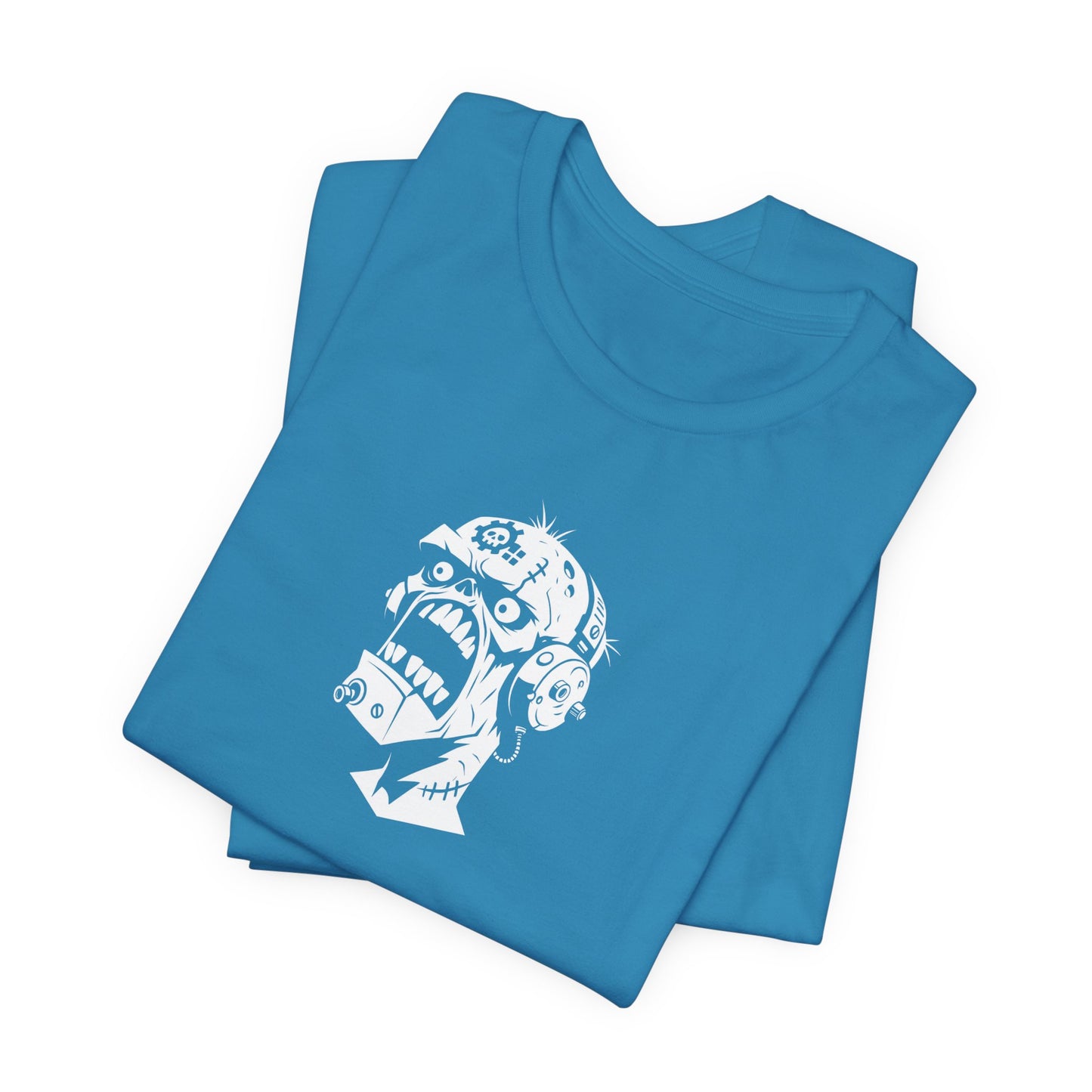 Zombie Head Illustration T-Shirt