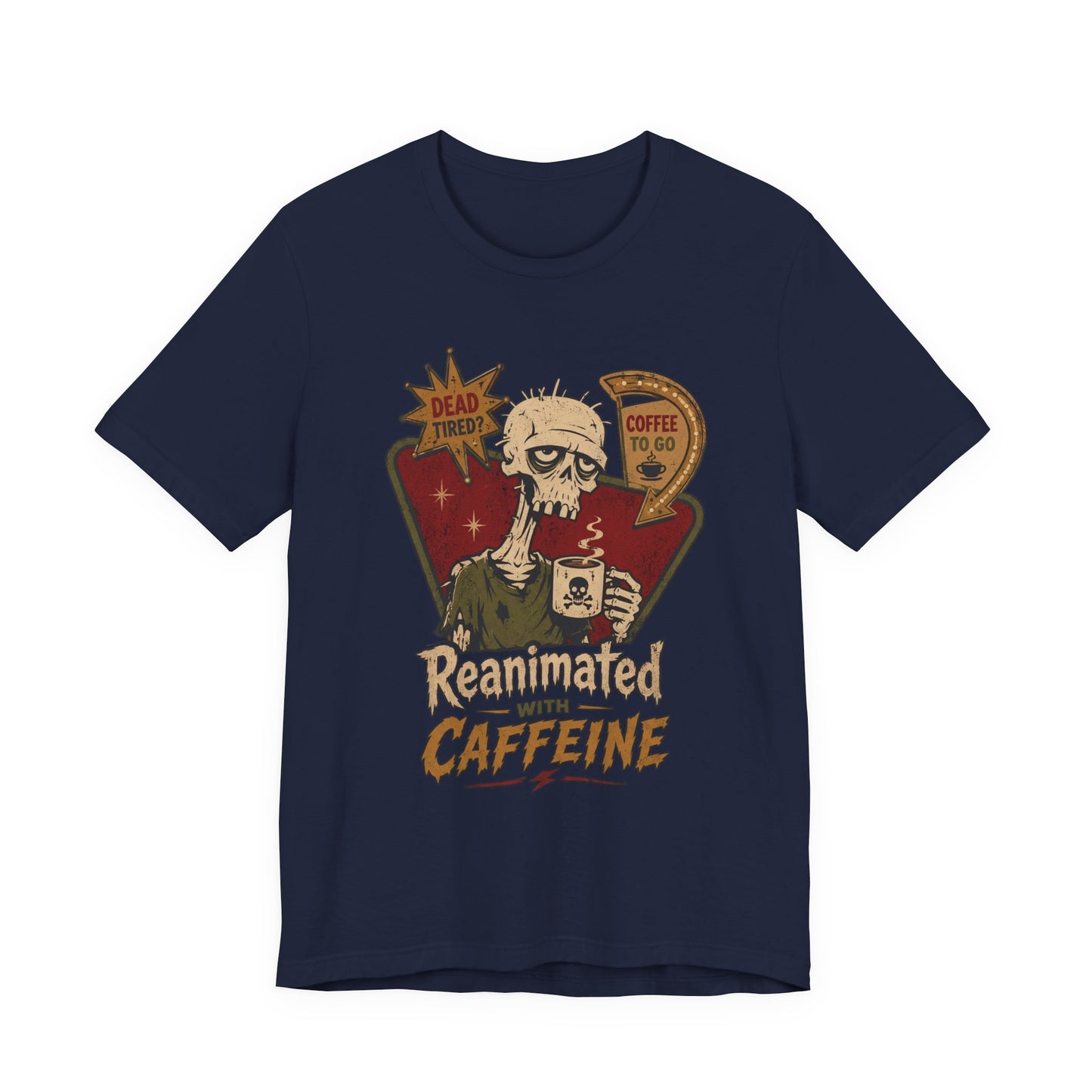 Diner Reanimated With Caffeine t-shirt