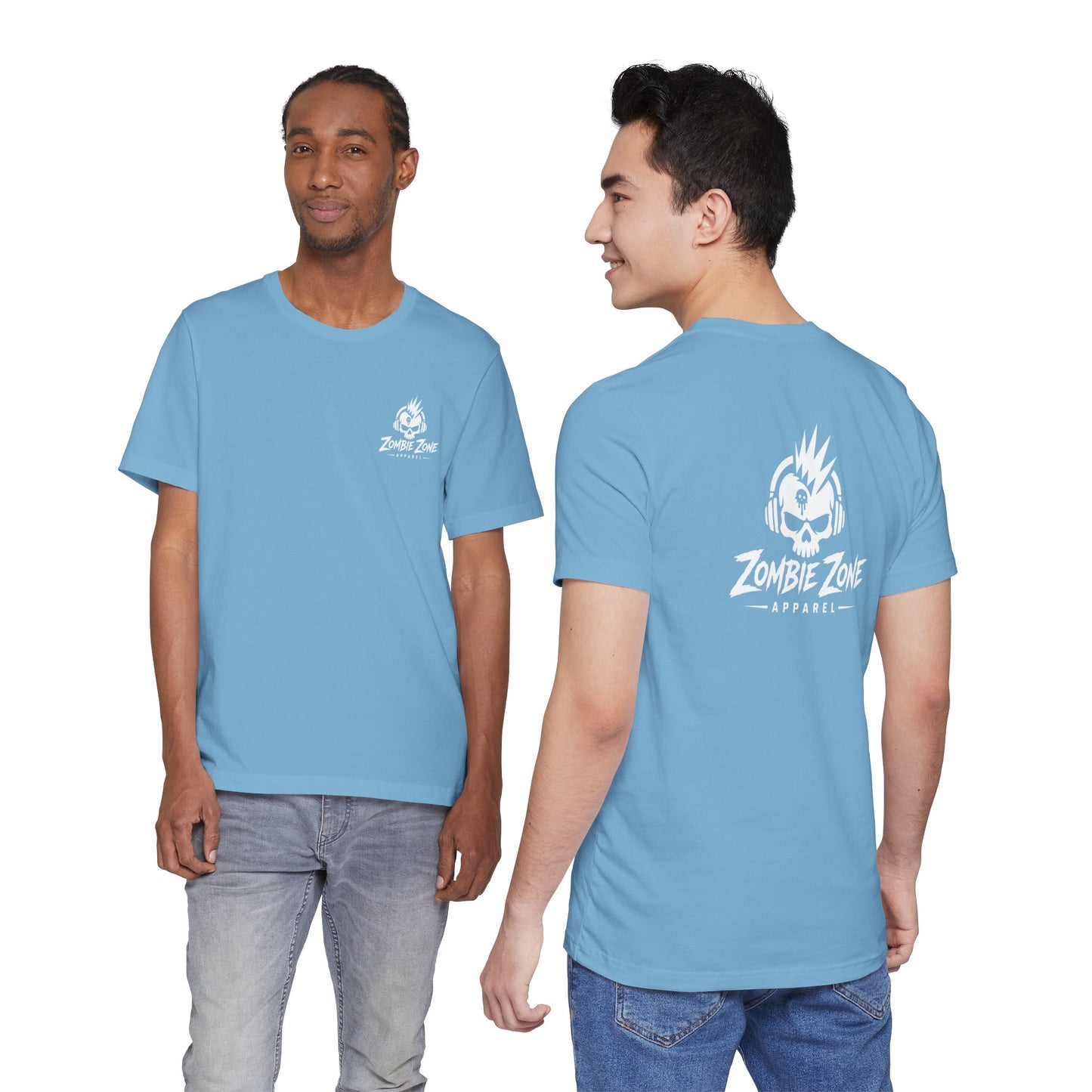 Zombie Zone Apparel Logo - Front & Back T-shirt