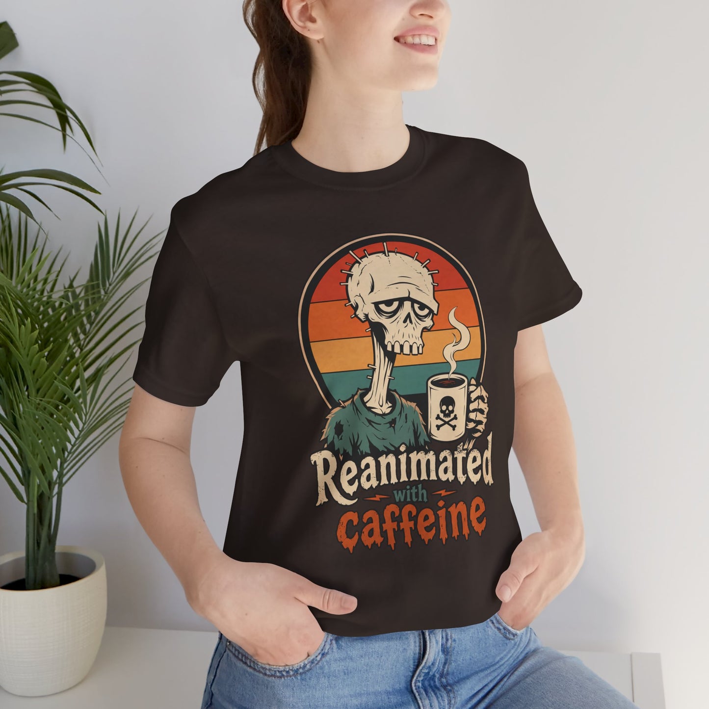 Retro Reanimated With Caffeine Zombie